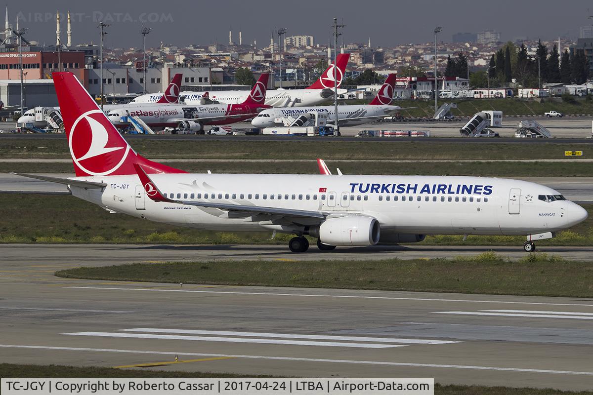 TC-JGY, 2008 Boeing 737-8F2 C/N 35738, Istanbul Ataturk