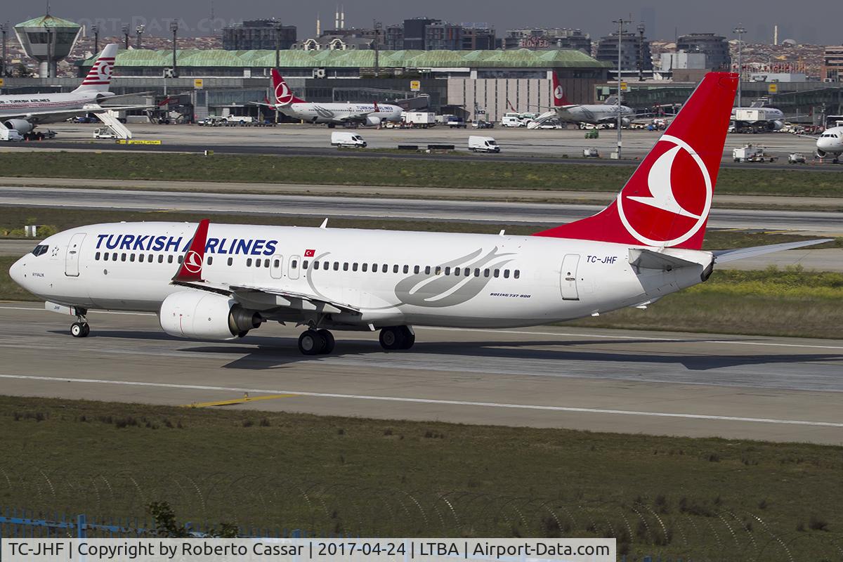 TC-JHF, 2008 Boeing 737-8F2 C/N 35745, Istanbul Ataturk