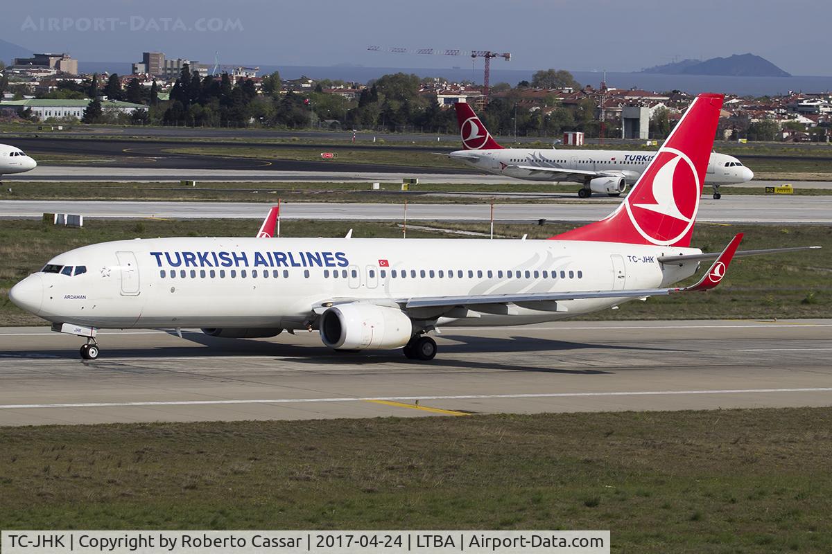 TC-JHK, 2011 Boeing 737-8F2 C/N 40975, Istanbul Ataturk