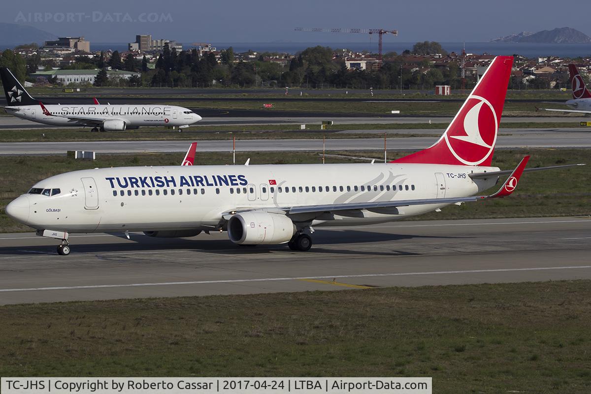 TC-JHS, 2013 Boeing 737-8F2 C/N 40991, Istanbul Ataturk