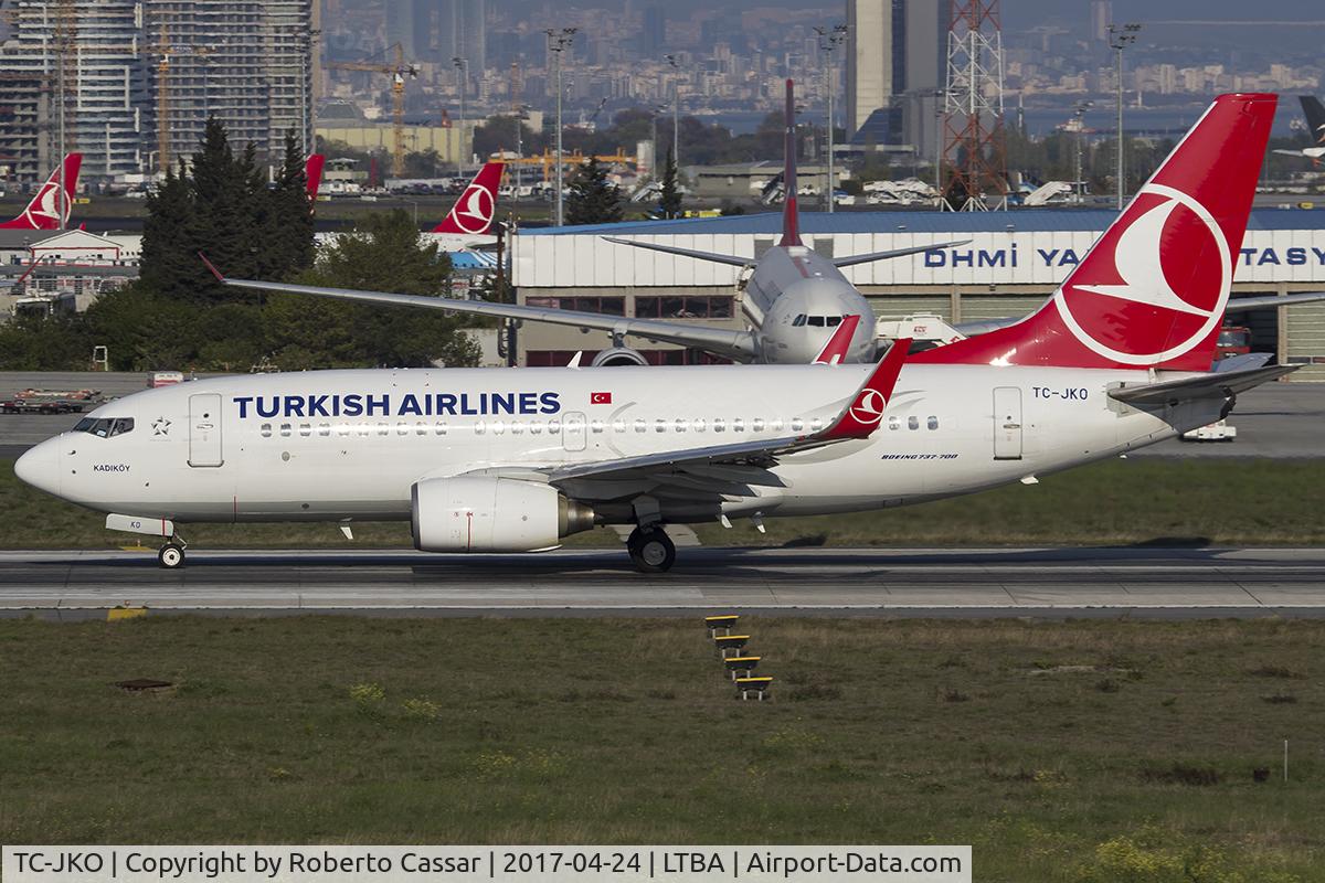 TC-JKO, 2006 Boeing 737-752 C/N 34300, Istanbul Ataturk