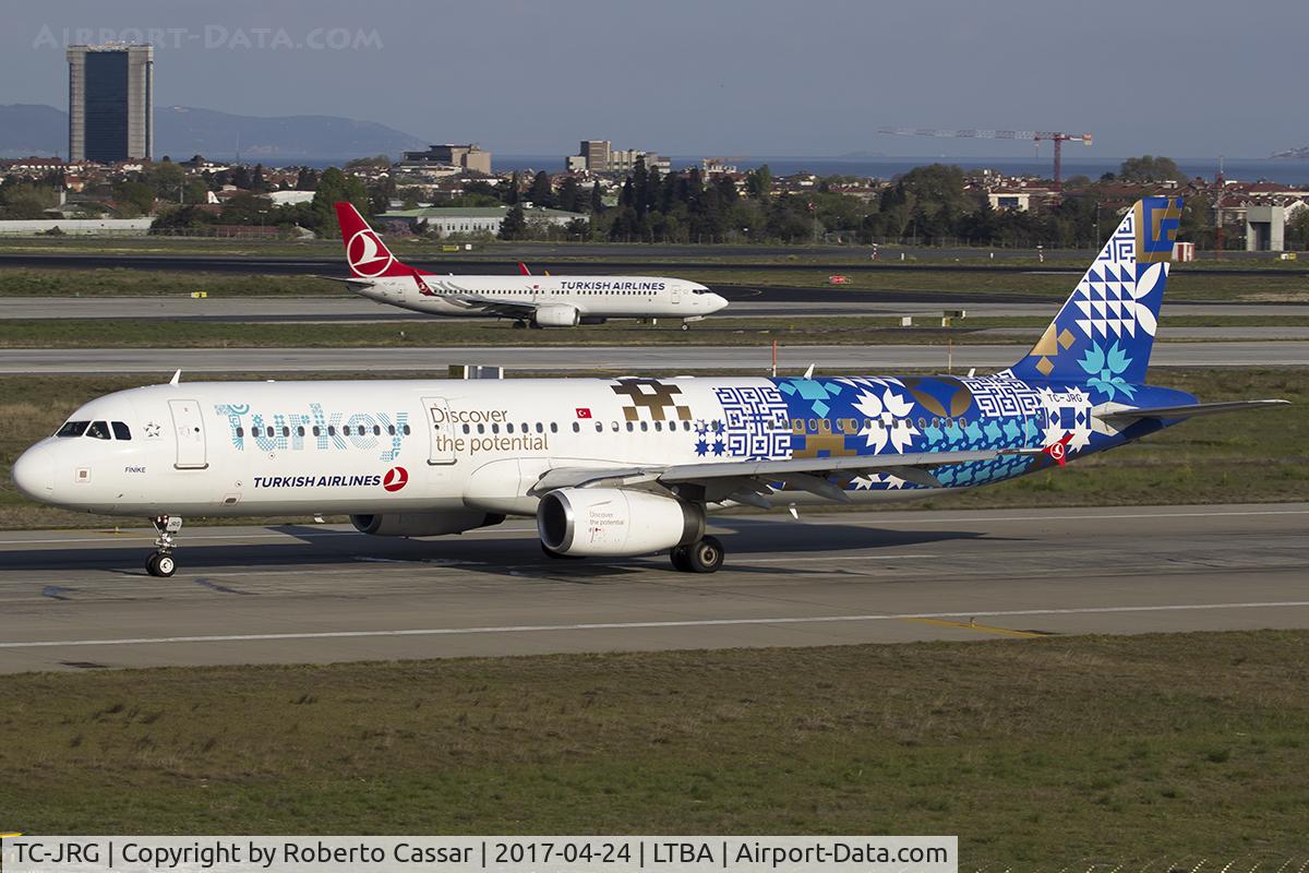 TC-JRG, 2007 Airbus A321-231 C/N 3283, Istanbul Ataturk