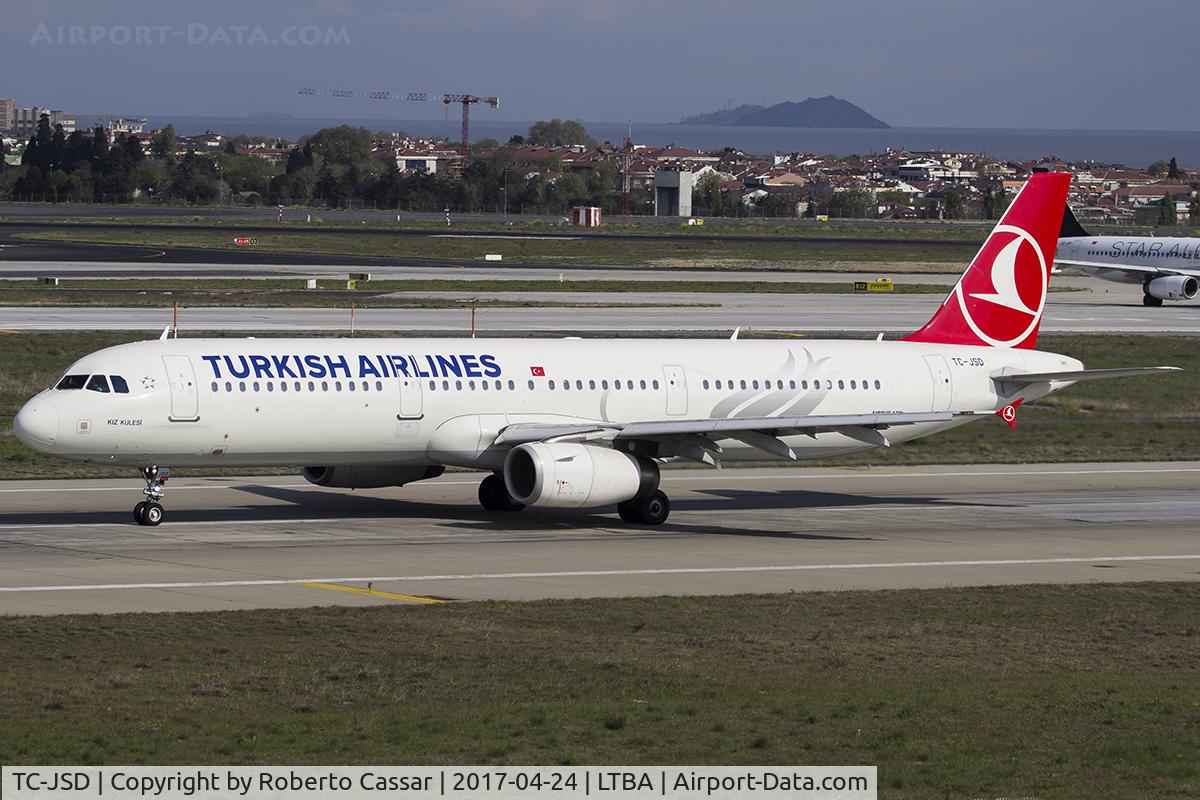 TC-JSD, 2012 Airbus A321-231 C/N 5388, Istanbul Ataturk