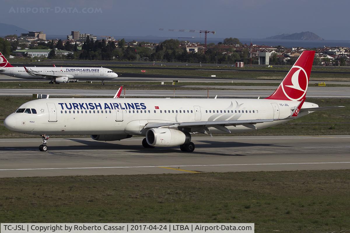 TC-JSL, 2011 Airbus A321-231 C/N 5667, Istanbul Ataturk