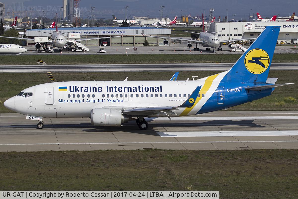 UR-GAT, 1993 Boeing 737-528 C/N 25237, Istanbul Ataturk
