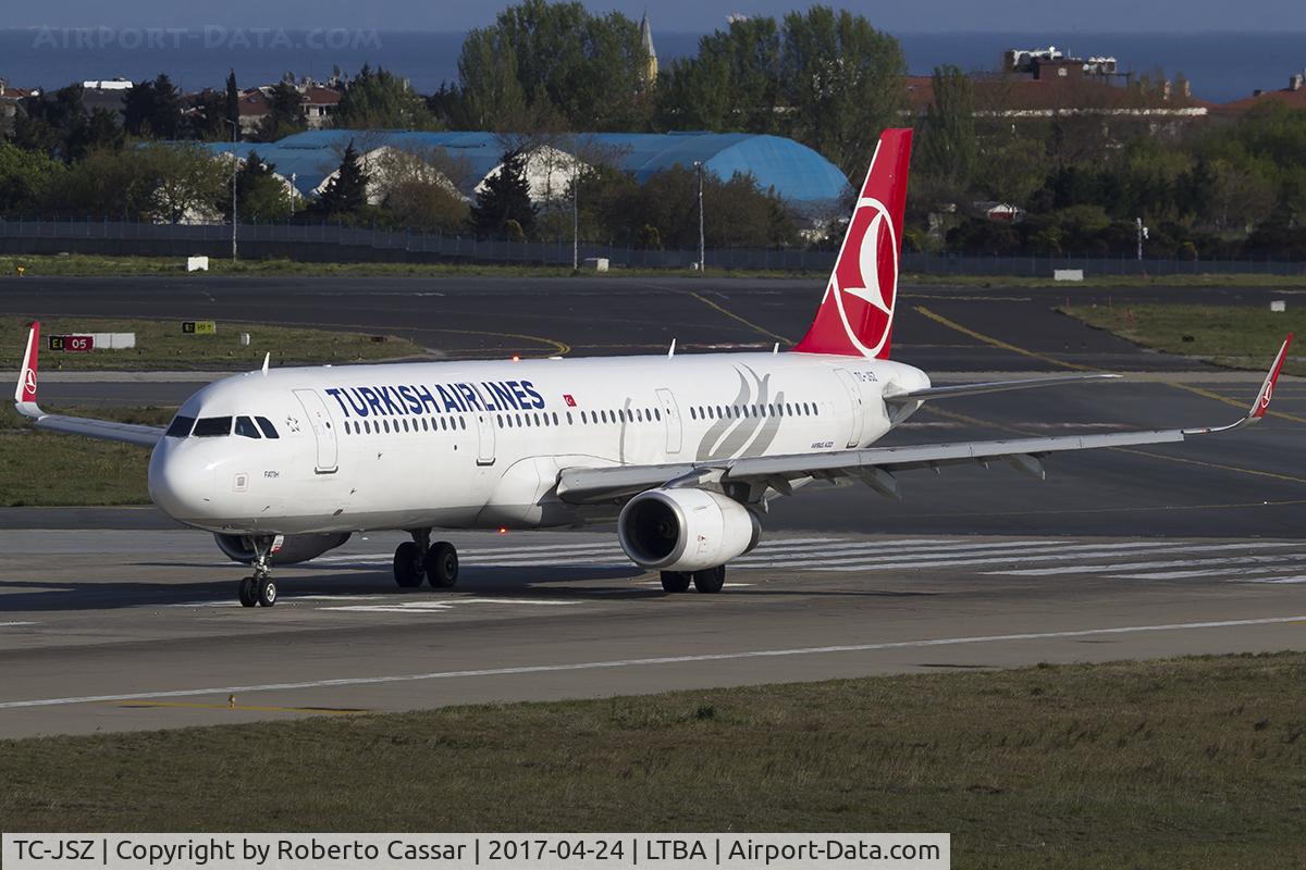 TC-JSZ, 2015 Airbus A321-231 C/N 6766, Istanbul Ataturk