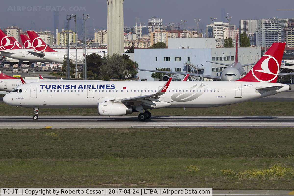 TC-JTI, 2016 Airbus A321-231 C/N 7089, Istanbul Ataturk