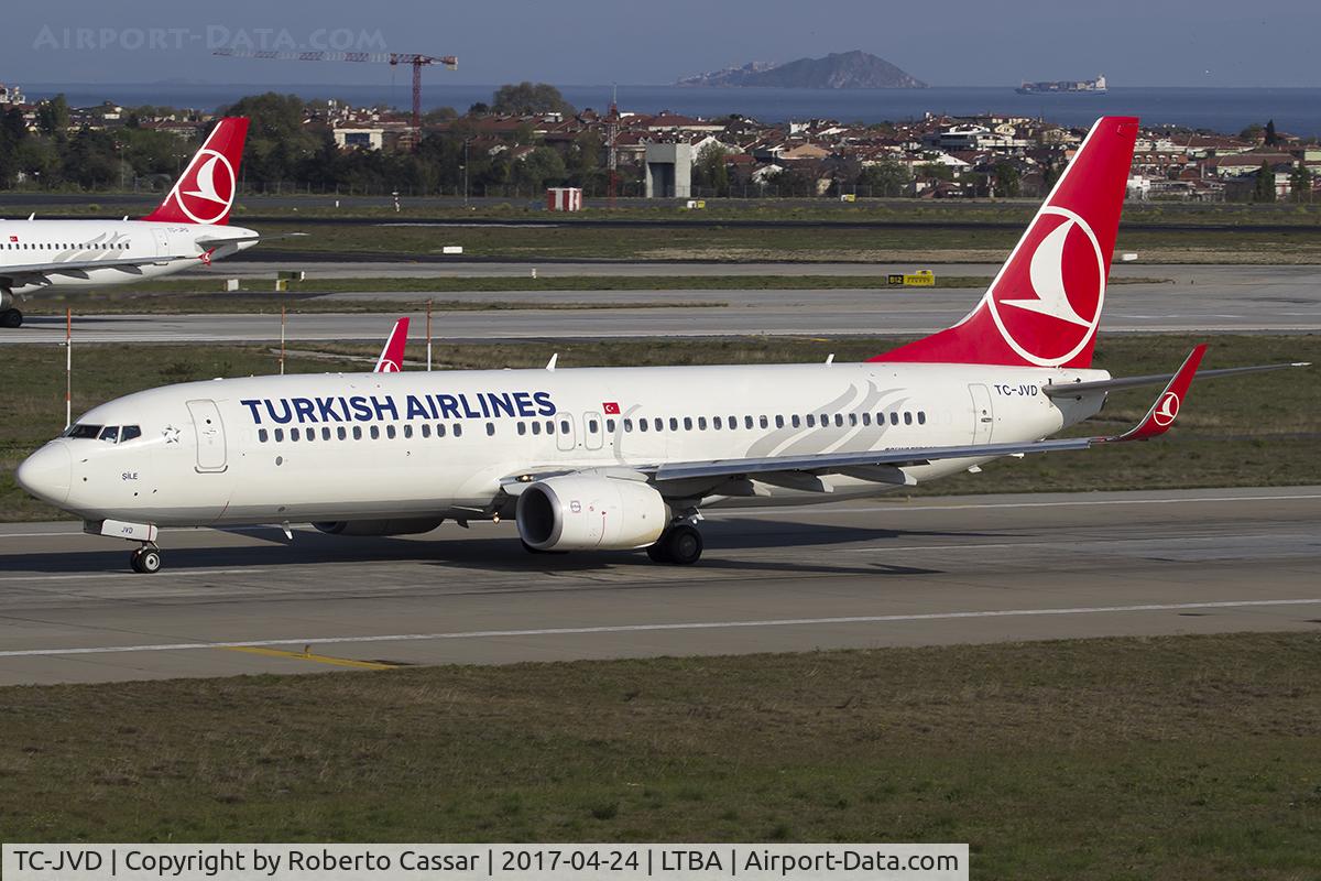 TC-JVD, 2014 Boeing 737-8F2 C/N 42007, Istanbul Ataturk