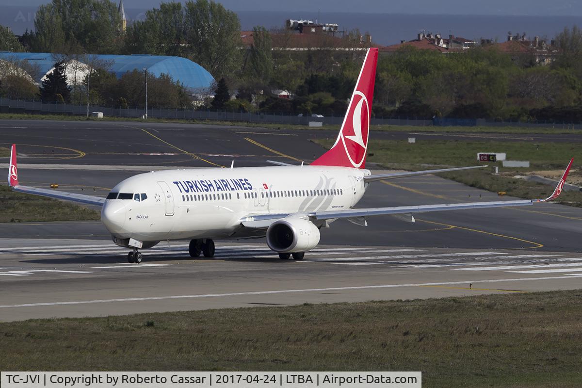 TC-JVI, 2016 Boeing 737-8F2 C/N 60013, Istanbul Ataturk