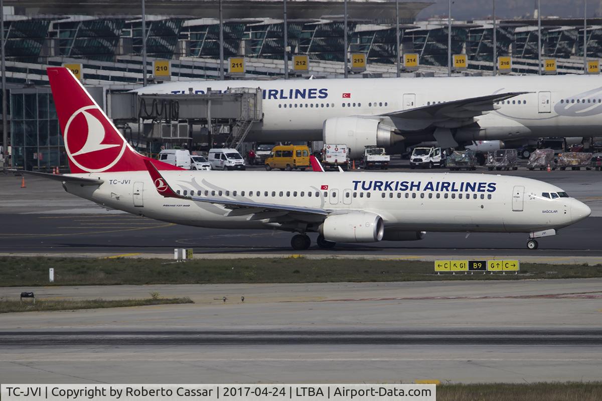 TC-JVI, 2016 Boeing 737-8F2 C/N 60013, Istanbul Ataturk