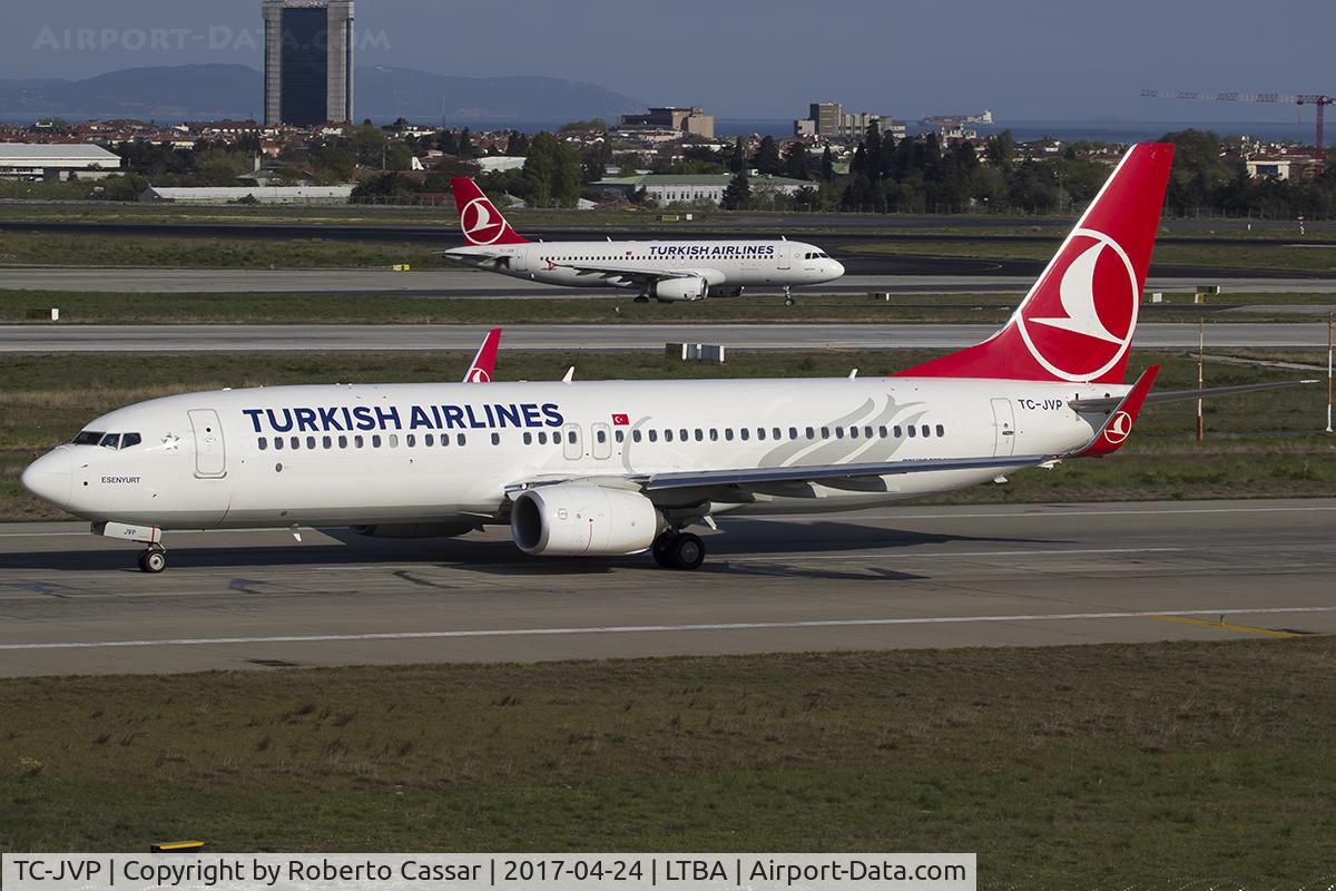 TC-JVP, 2016 Boeing 737-8F2 C/N 60019, Istanbul Ataturk