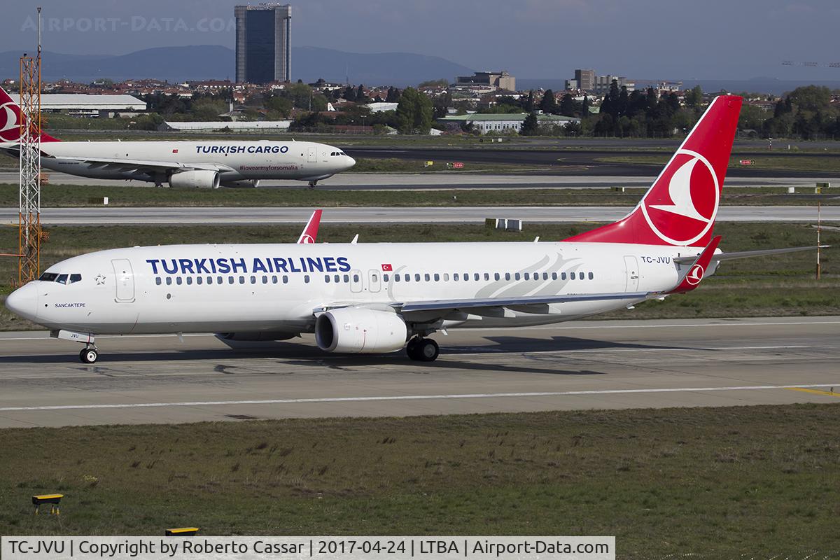TC-JVU, 2016 Boeing 737-8F2 C/N 60022, Istanbul Ataturk