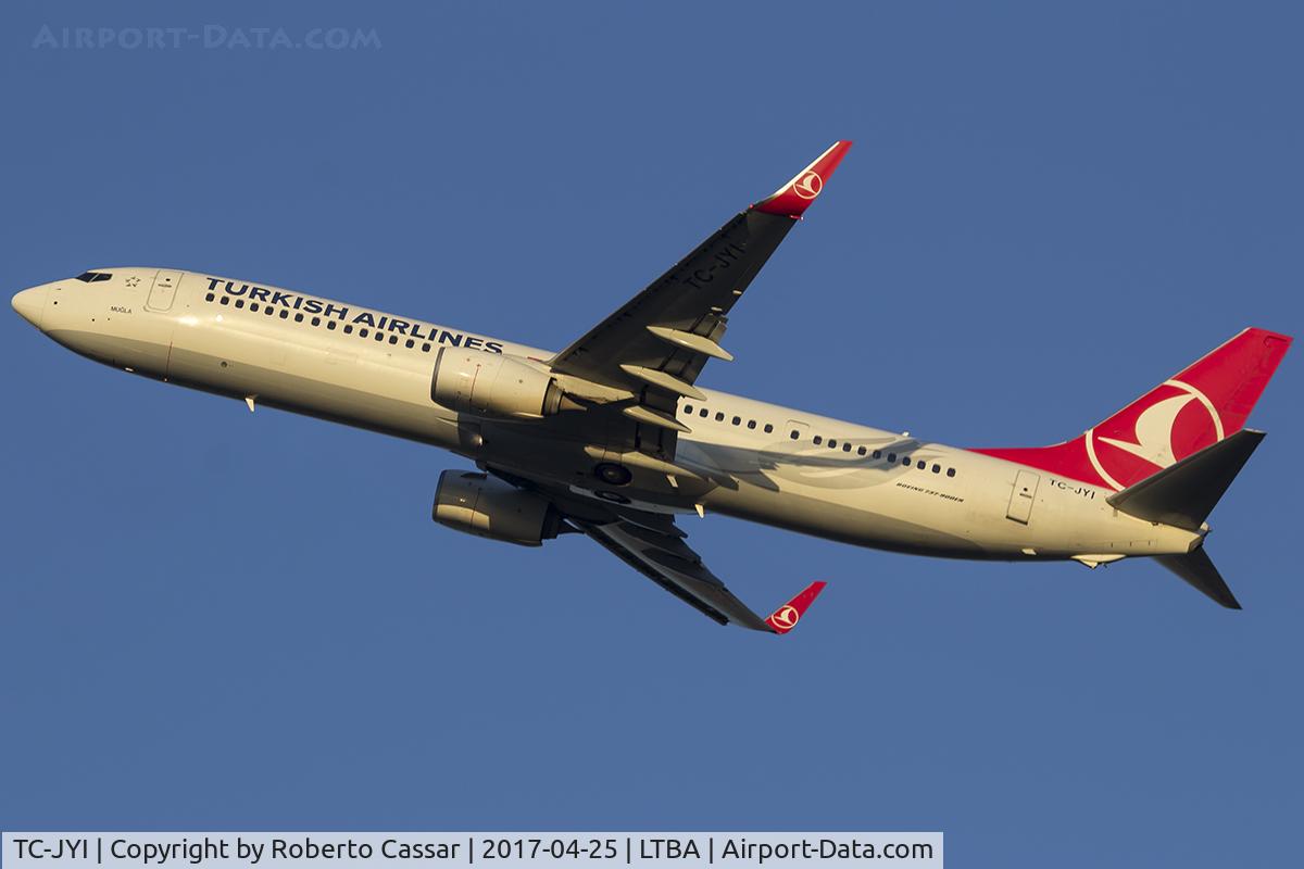 TC-JYI, 2012 Boeing 737-9F2/ER C/N 40985, Istanbul Ataturk