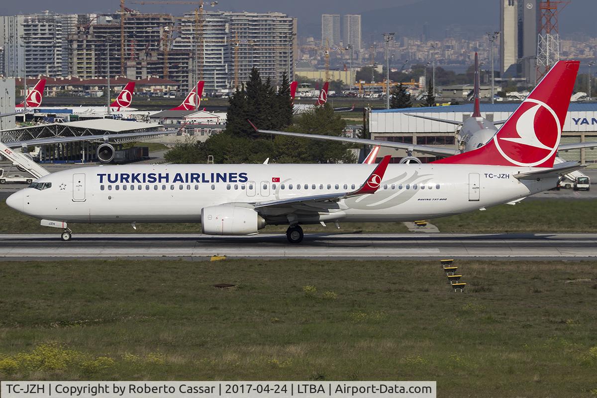 TC-JZH, 2016 Boeing 737-8F2 C/N 60029, Istanbul Ataturk