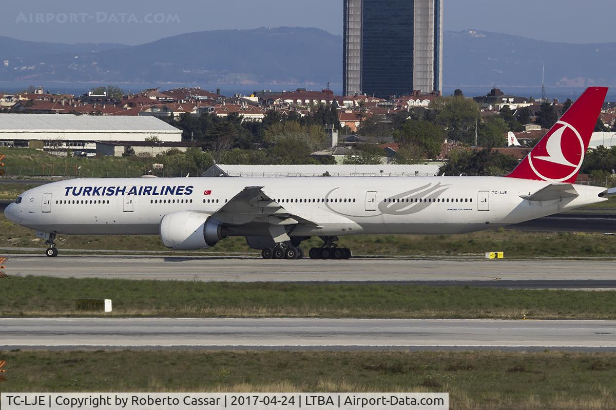TC-LJE, 2015 Boeing 777-3F2/ER C/N 44126, Istanbul Ataturk