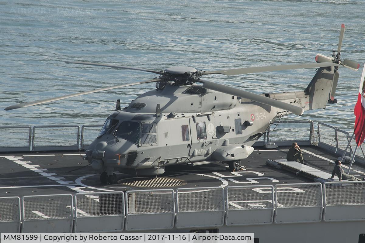 MM81599, NHI NH-90 NFH Caiman C/N HITN23, Valletta Port