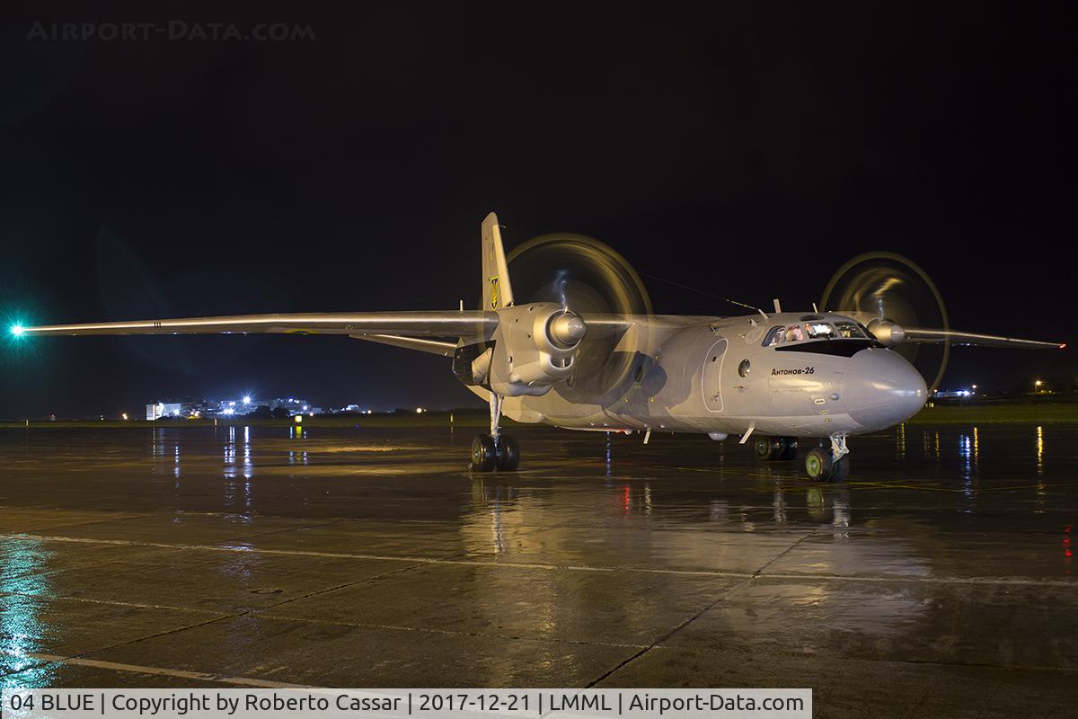04 BLUE, Antonov An-26 C/N 47-09, Park 8