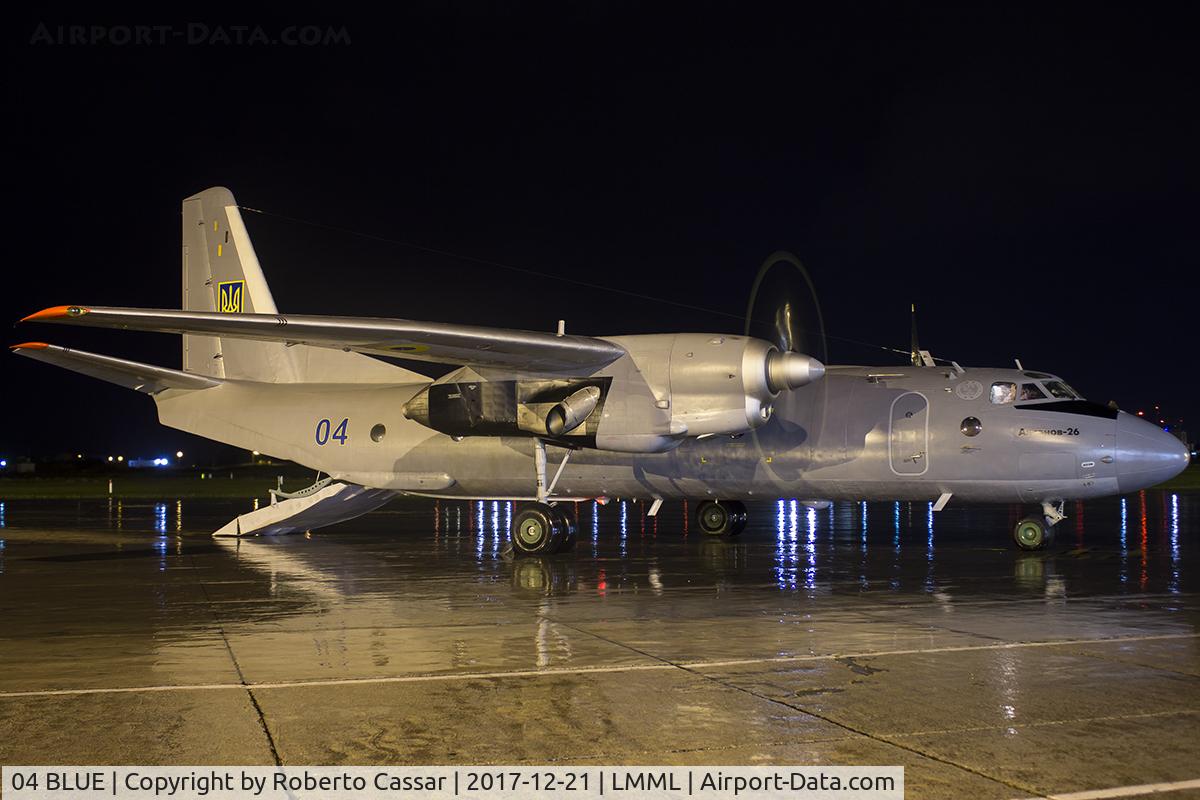 04 BLUE, Antonov An-26 C/N 47-09, Park 8
