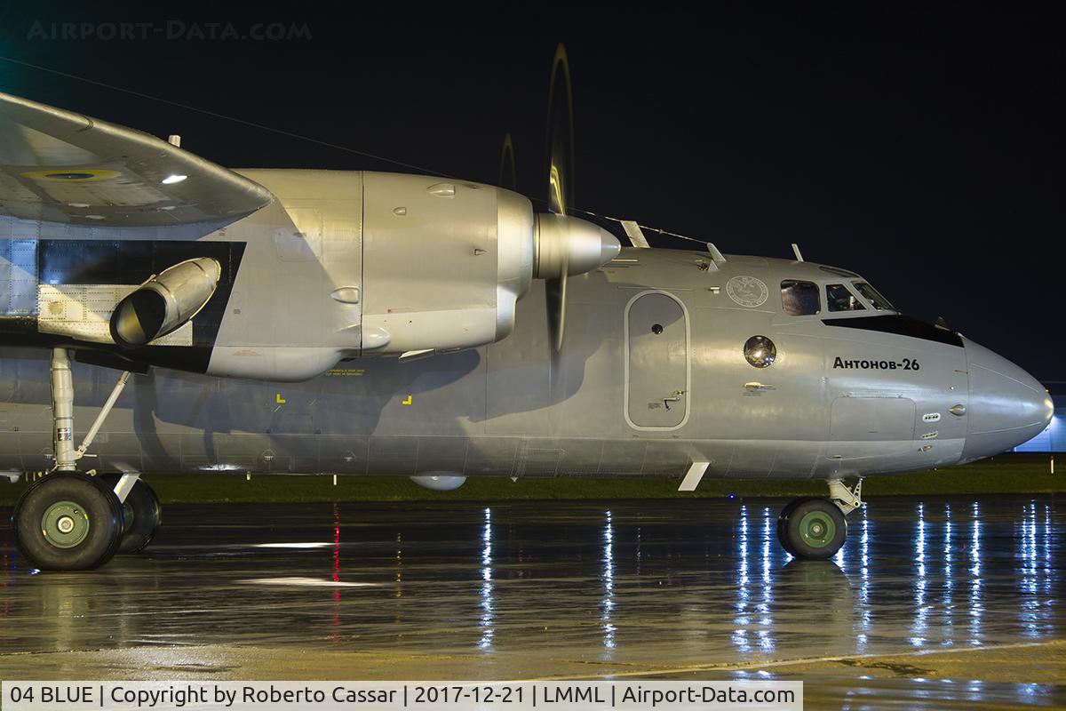 04 BLUE, Antonov An-26 C/N 47-09, Park 8