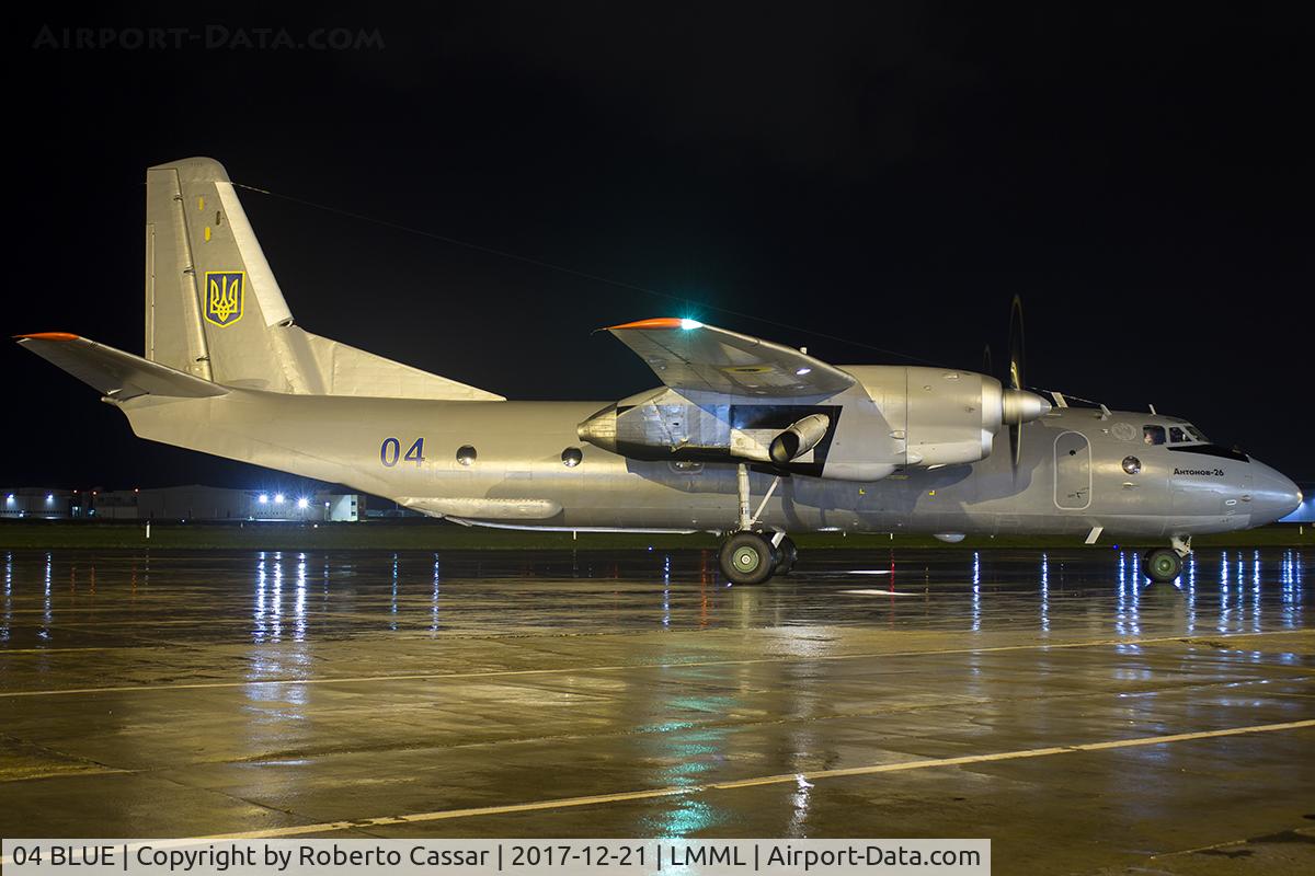 04 BLUE, Antonov An-26 C/N 47-09, Park 8