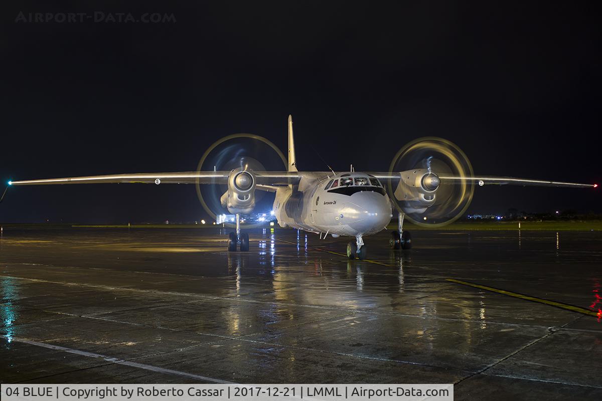 04 BLUE, Antonov An-26 C/N 47-09, Park 8