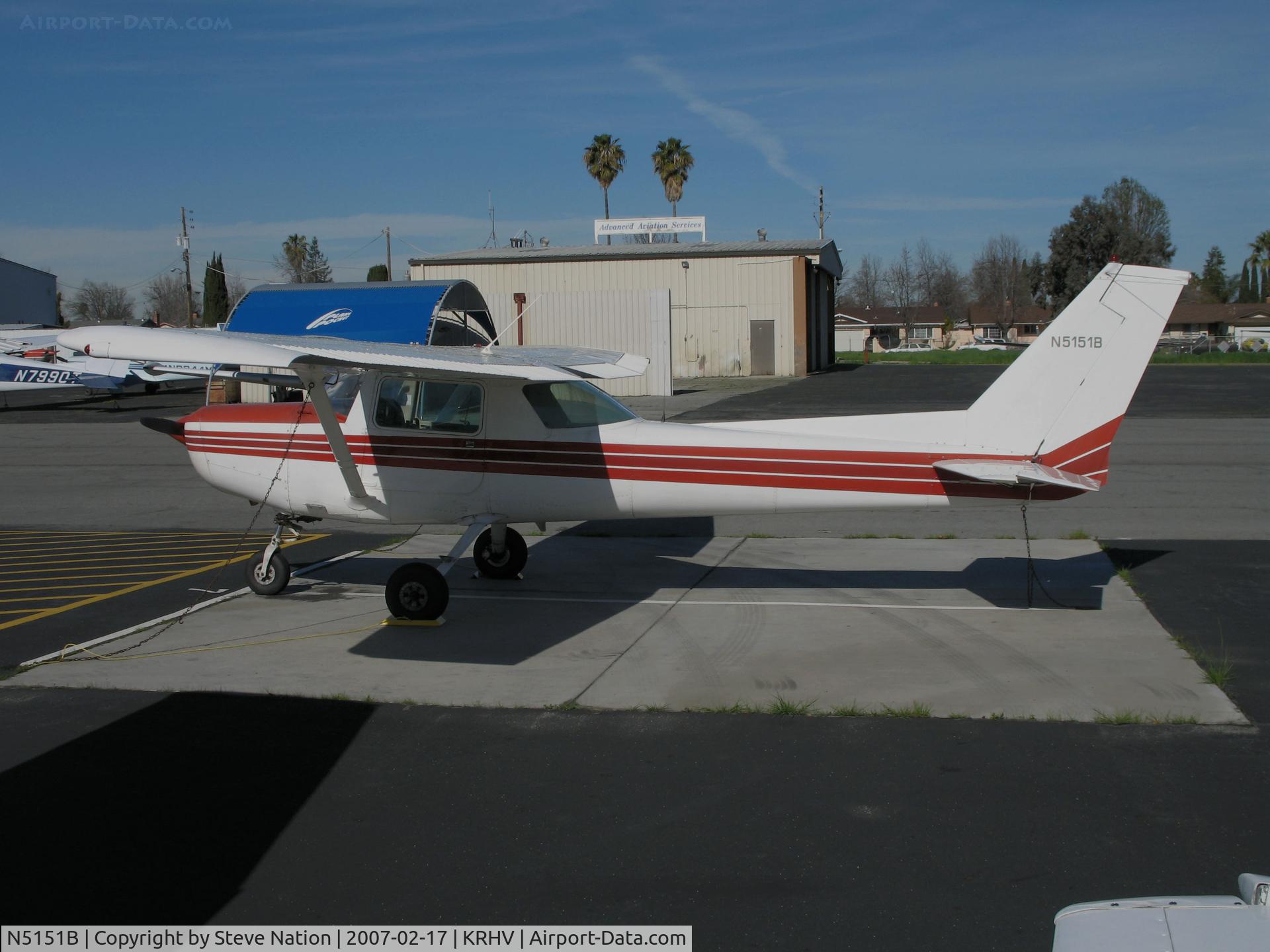 N5151B, 1979 Cessna 152 C/N 15283778, Nice Air 1979 Cessna 152 @ Reid-Hillview Airport, San Jose, CA home base