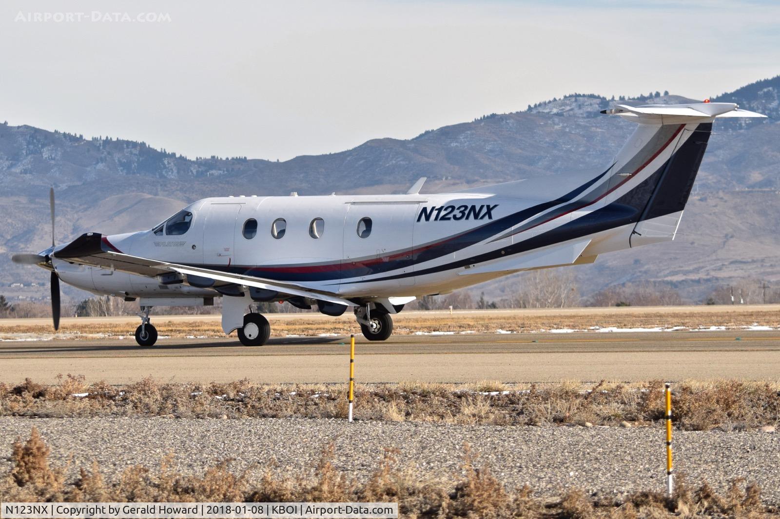 N123NX, 2009 Pilatus PC-12/47E C/N 1123, Awaiting clearance on Juliet.