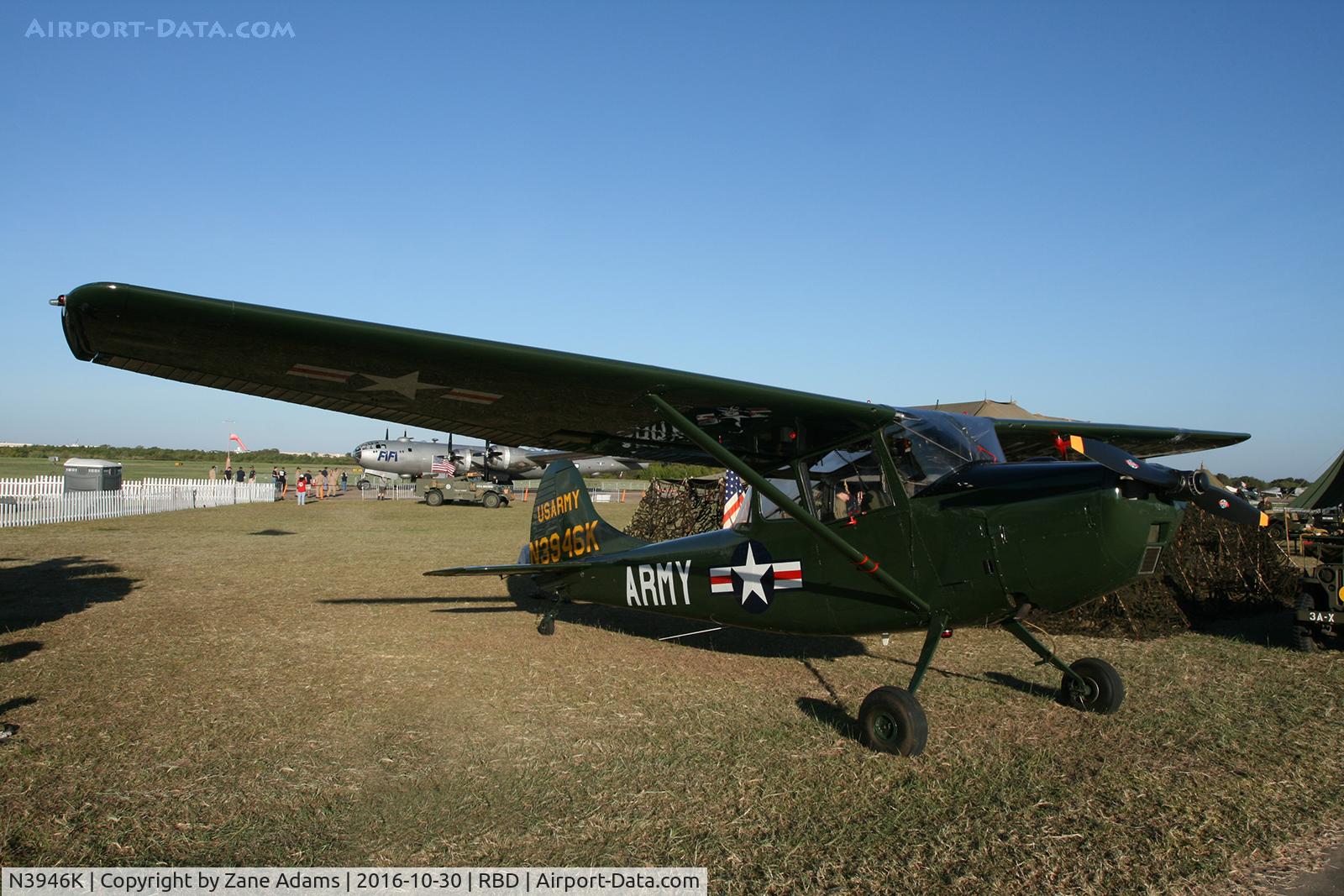 N3946K, Cessna L-19E Bird Dog C/N 24716, At the 2016 Wings Over Dallas Airshow