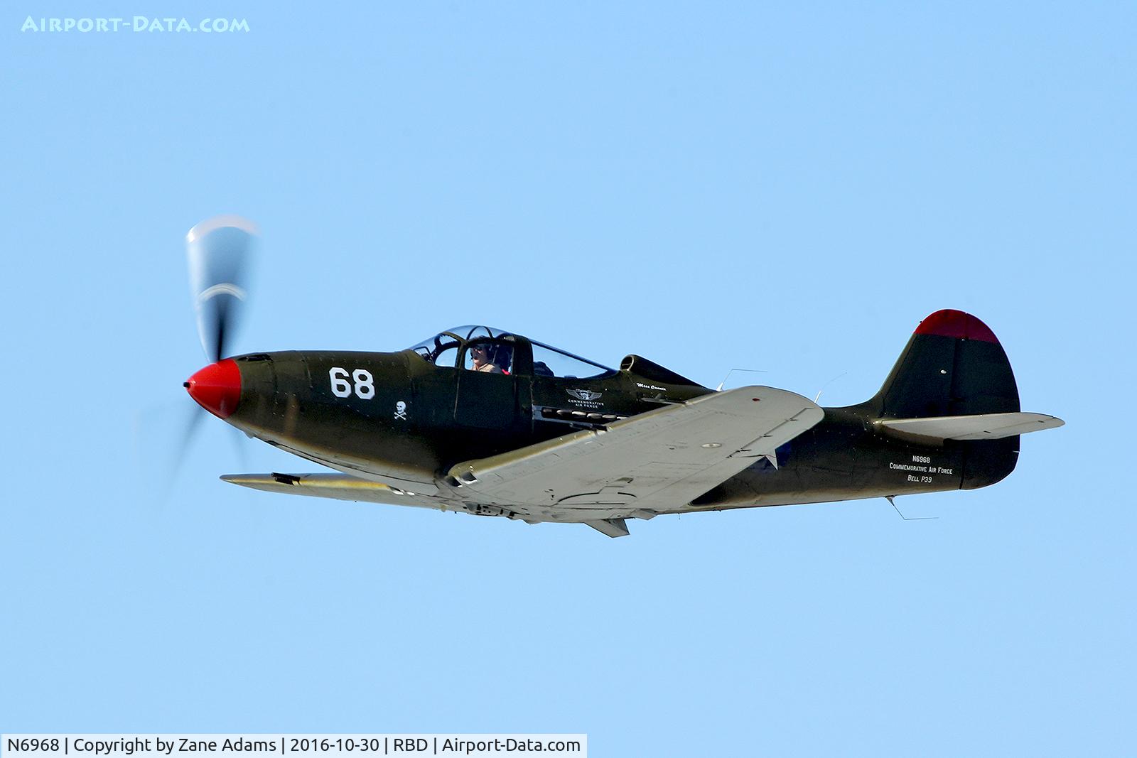N6968, 1943 Bell P-39Q Airacobra C/N 219597, At the 2016 Wings Over Dallas Airshow