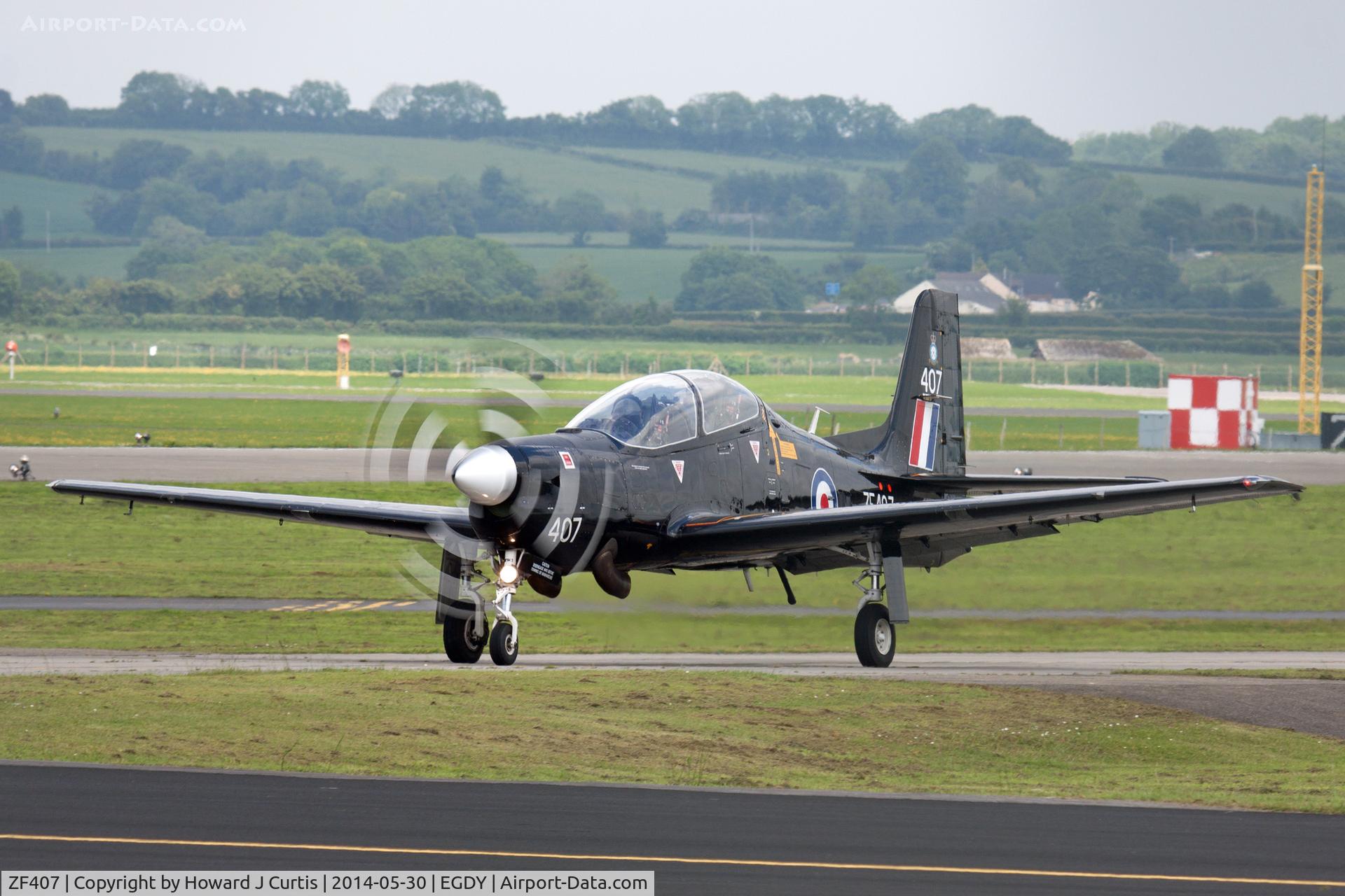 ZF407, 1992 Short S-312 Tucano T1 C/N S126/T97, No 1 FTS