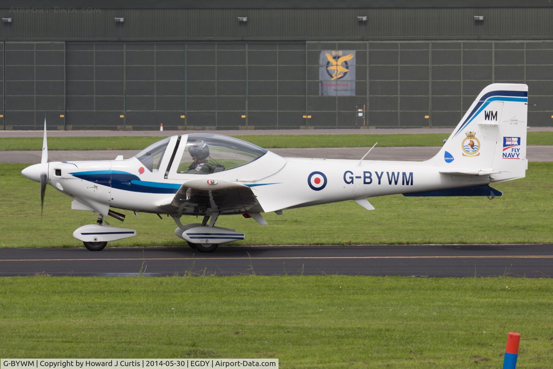 G-BYWM, 2000 Grob G-115E Tutor T1 C/N 82148/E, 727 NAS