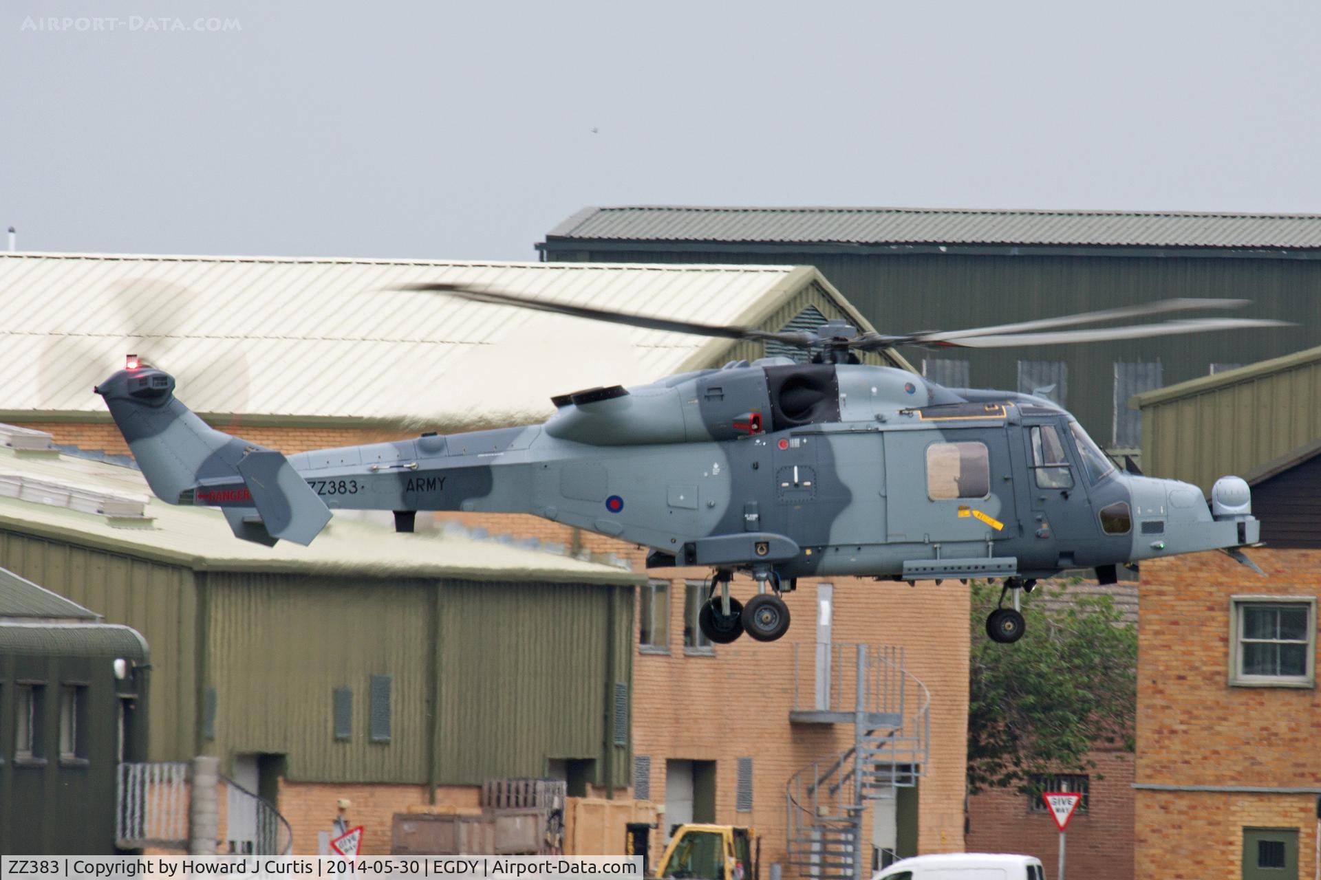 ZZ383, 2014 AgustaWestland AW-159 Wildcat AH.1 C/N 502, 1 Regiment AAC