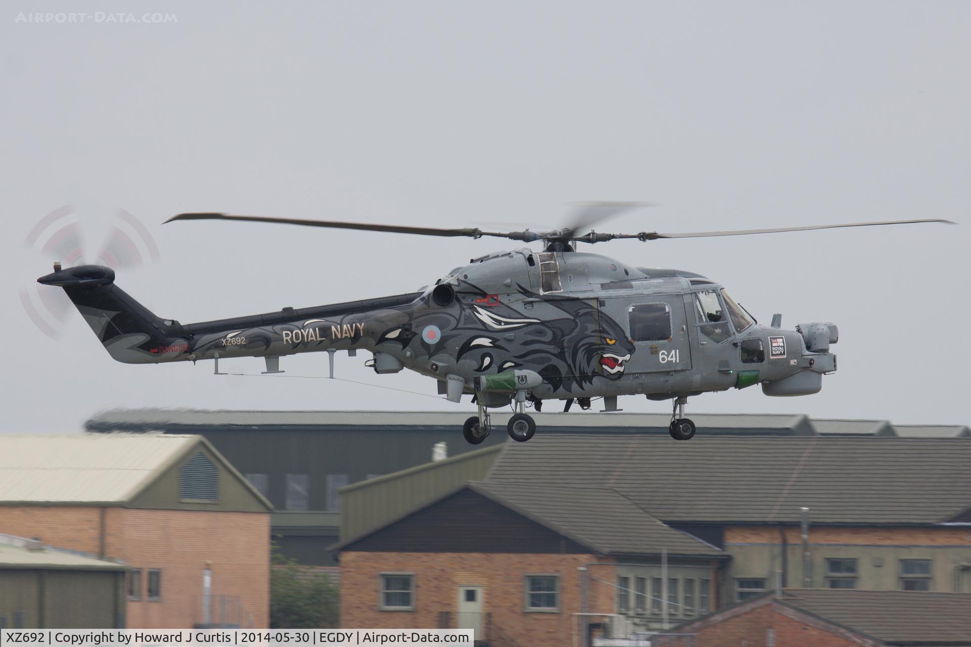 XZ692, 1979 Westland Lynx HMA.8SRU C/N 121, 702 NAS