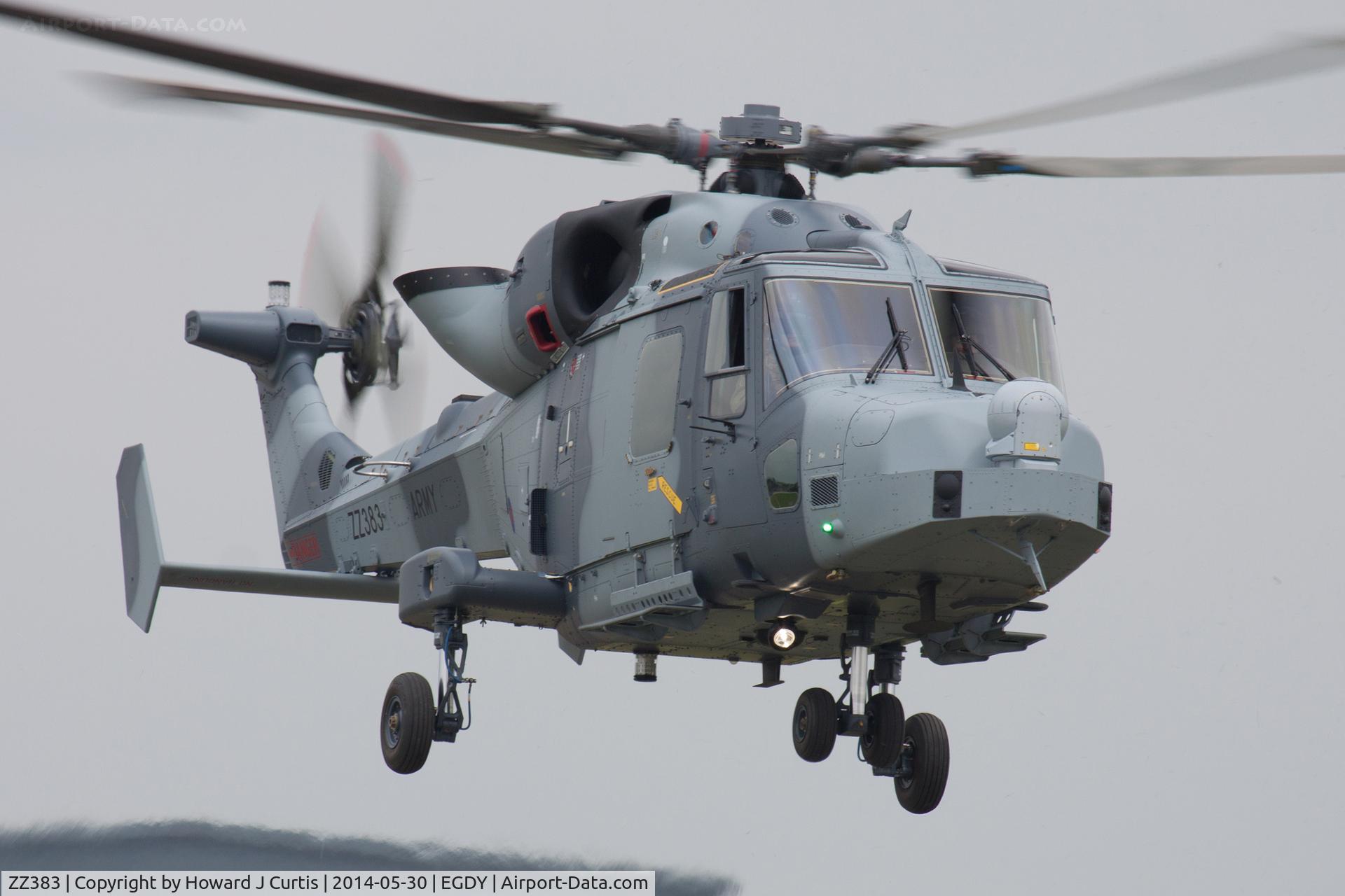 ZZ383, 2014 AgustaWestland AW-159 Wildcat AH.1 C/N 502, 1 Regiment