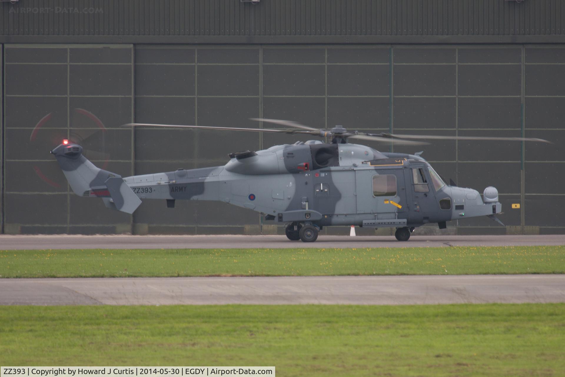 ZZ393, 2013 AgustaWestland AW-159 Wildcat AH.1 C/N 491, 1 Regiment AAC