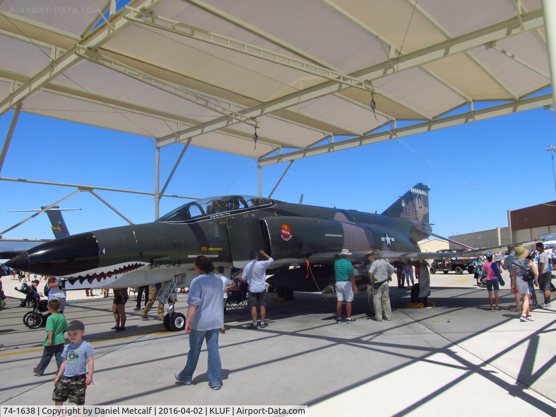 74-1638, 1974 McDonnell Douglas QF-4E Phantom II C/N 4874, Luke AFB Air Show 2016