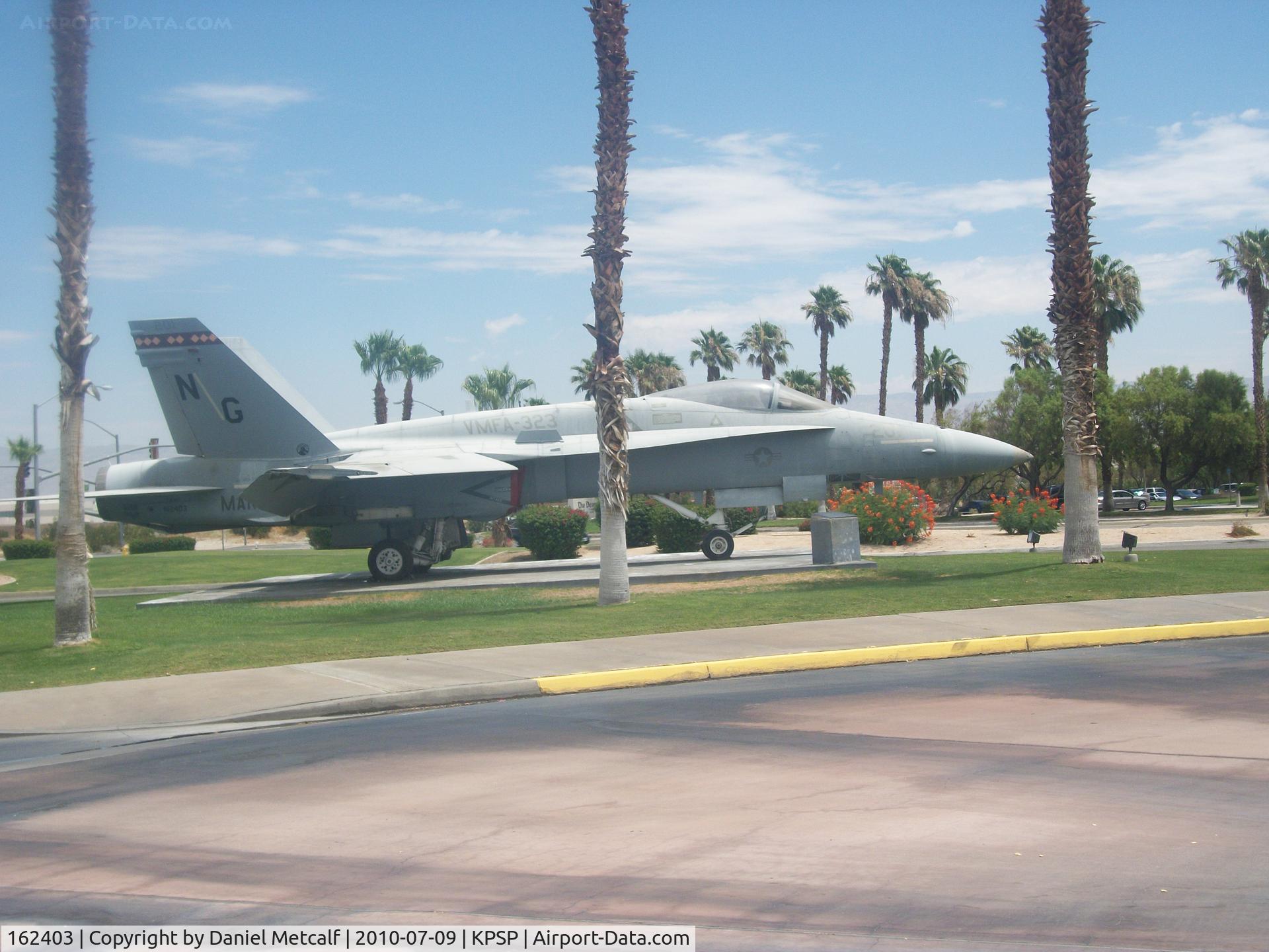 162403, McDonnell Douglas F/A-18A Hornet C/N 0231/A183, Palm Springs Air Museum