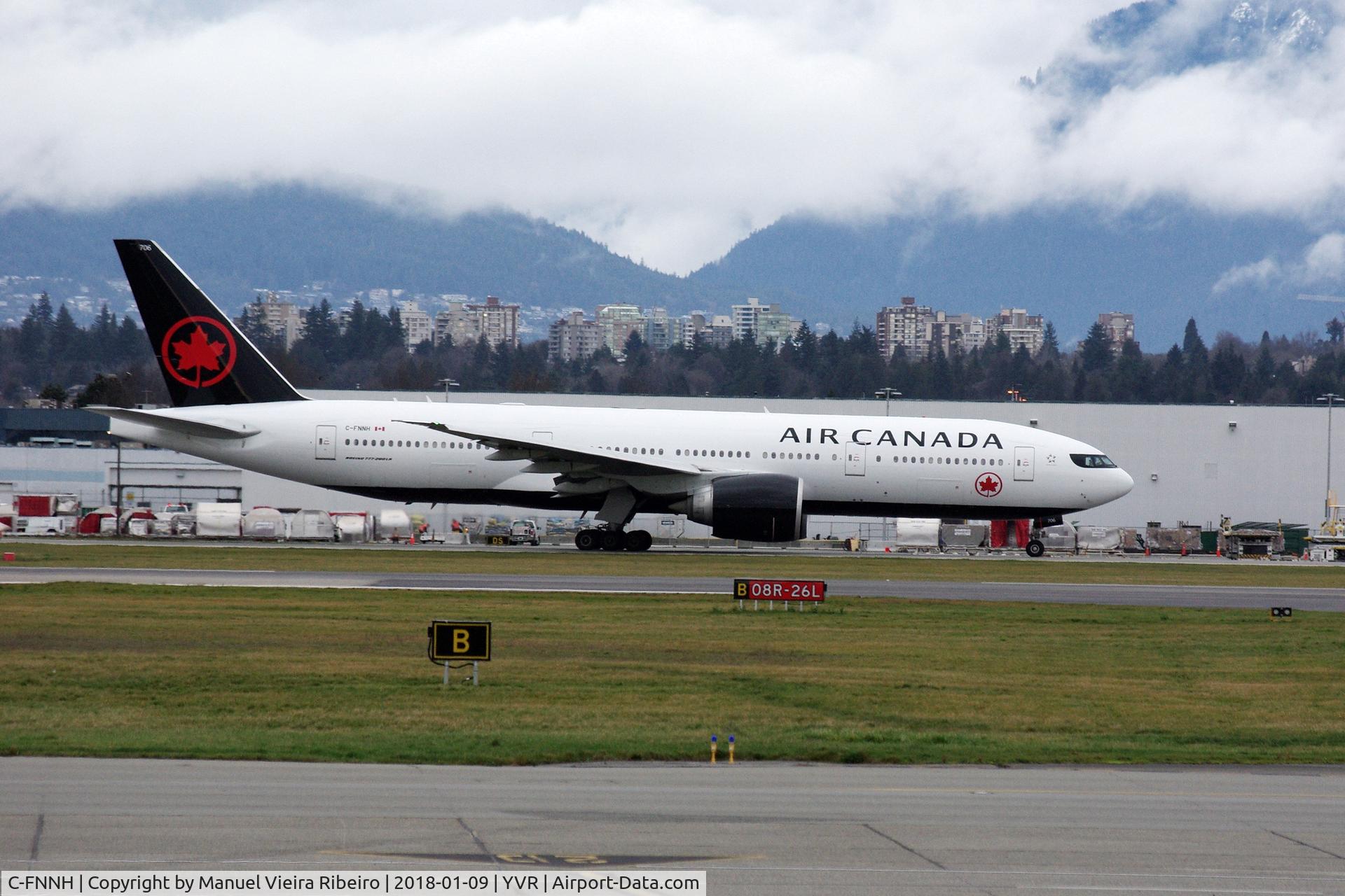 C-FNNH, 2008 Boeing 777-233/LR C/N 35247, AC118 to Toronto