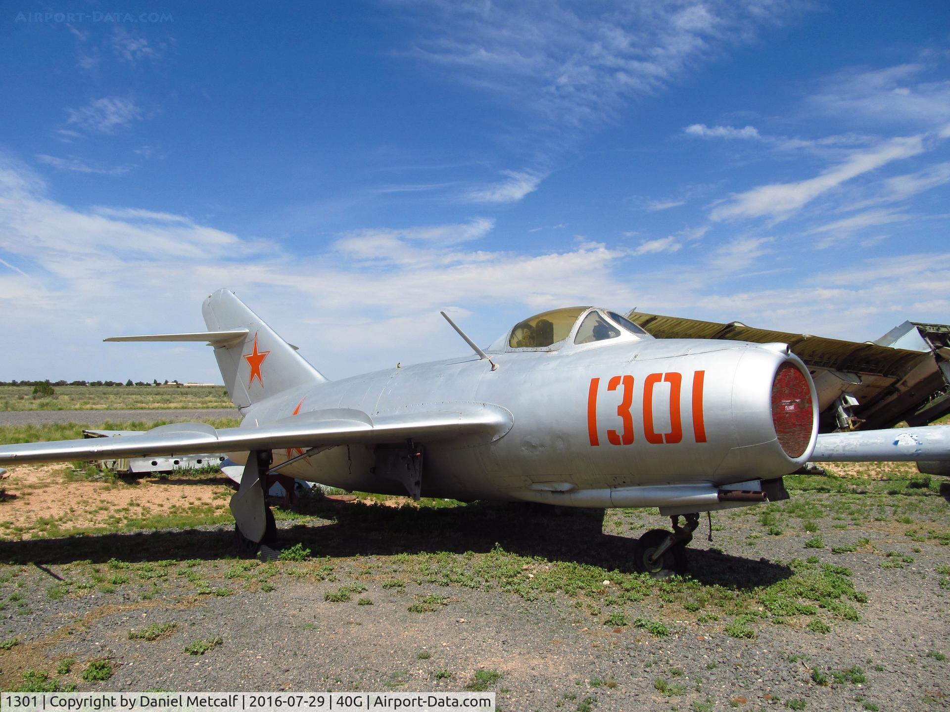 1301, Mikoyan-Gurevich MiG-15 C/N 5058, Planes of Fame Air Museum (Valle-Williams, AZ Location)