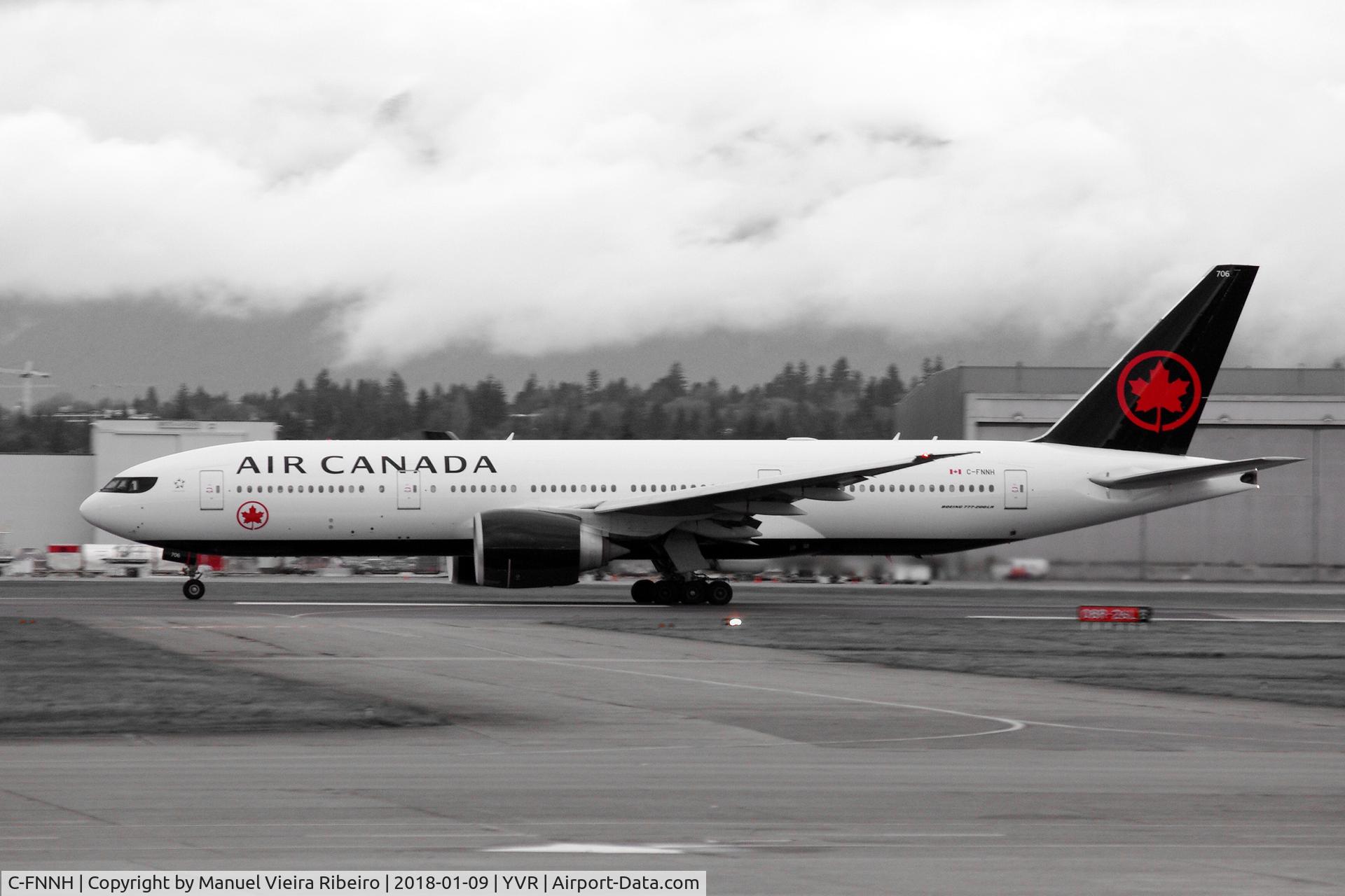 C-FNNH, 2008 Boeing 777-233/LR C/N 35247, AC118 to Toronto