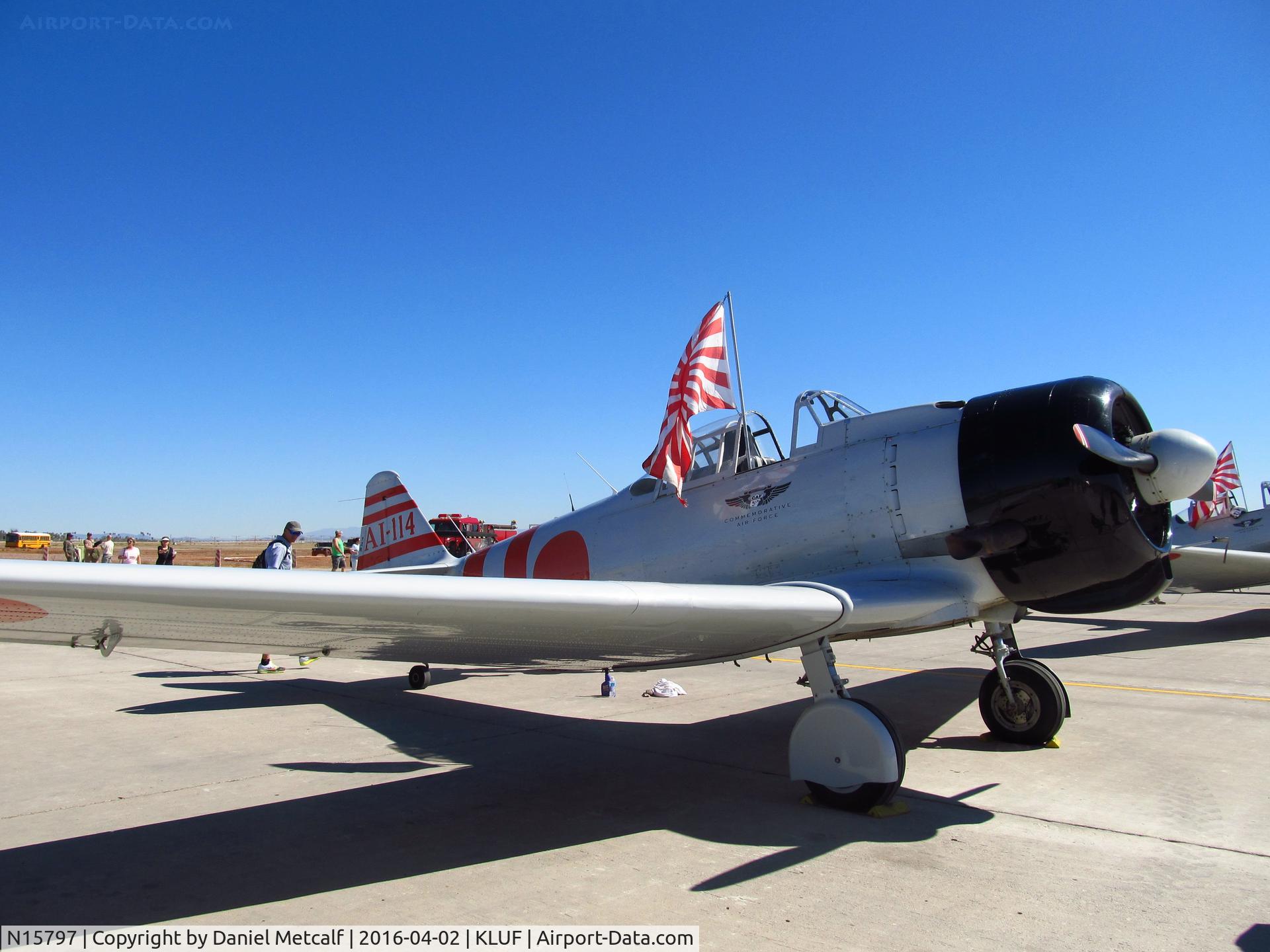 N15797, 1945 Canadian Car & Foundry T-6 Harvard Mk.4 C/N CCF4-199, Luke AFB Air Show 2016