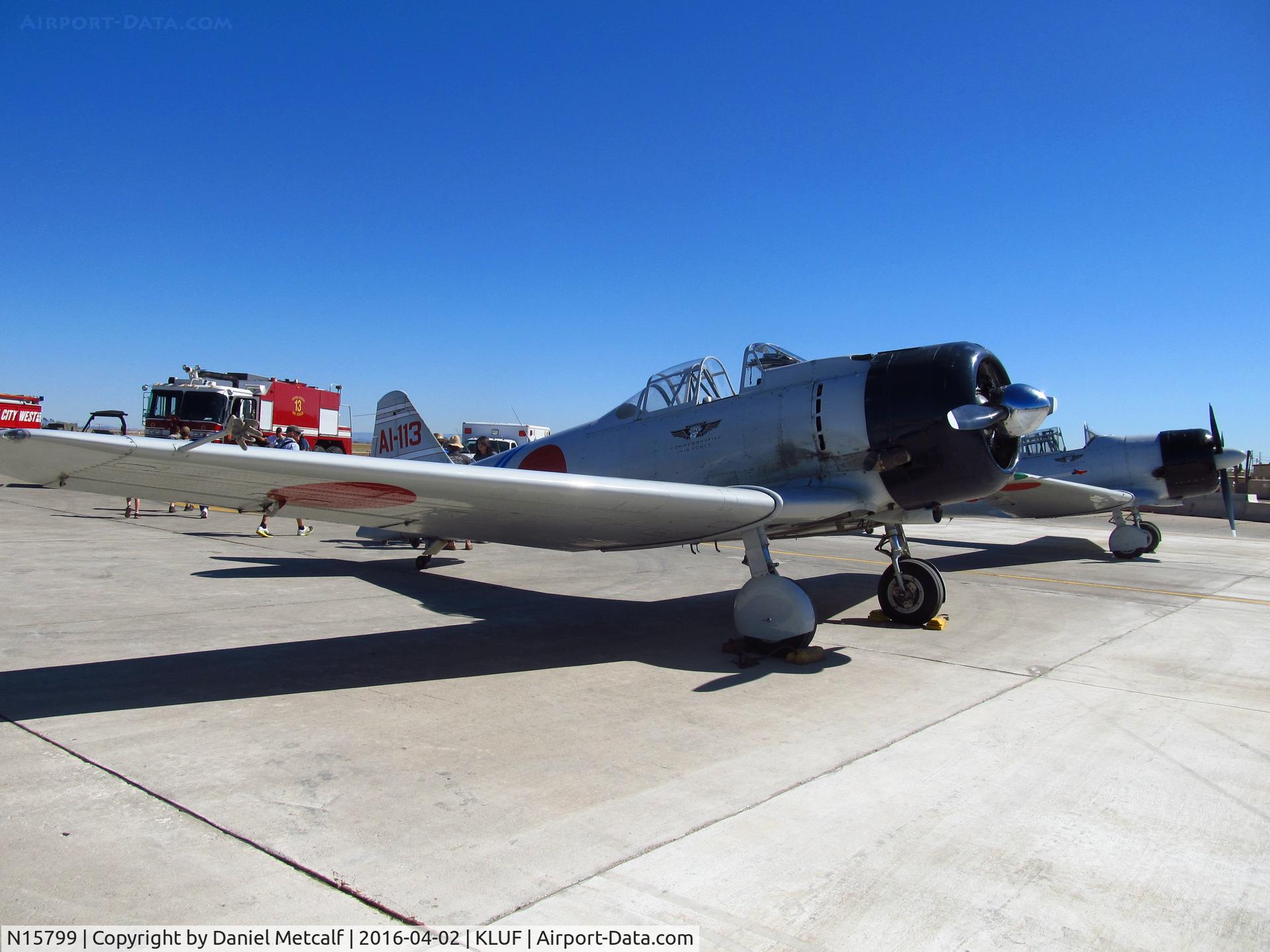 N15799, 1945 Canadian Car & Foundry Harvard MK IV C/N CCF4-117, Luke AFB Air Show 2016