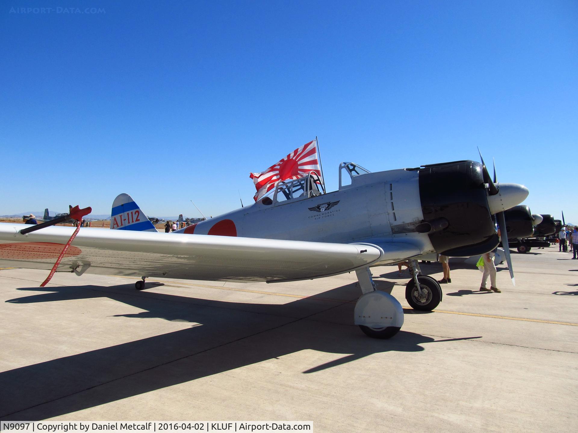 N9097, 1952 Canadian Car & Foundry Harvard MK IV C/N CCF4-158, Luke AFB Air Show 2016