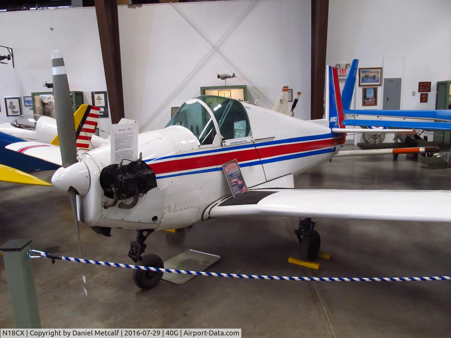 N18CX, 1991 Mooney M18C Mite Mite C/N 01, Planes of Fame Air Museum (Valle-Williams, AZ Location)