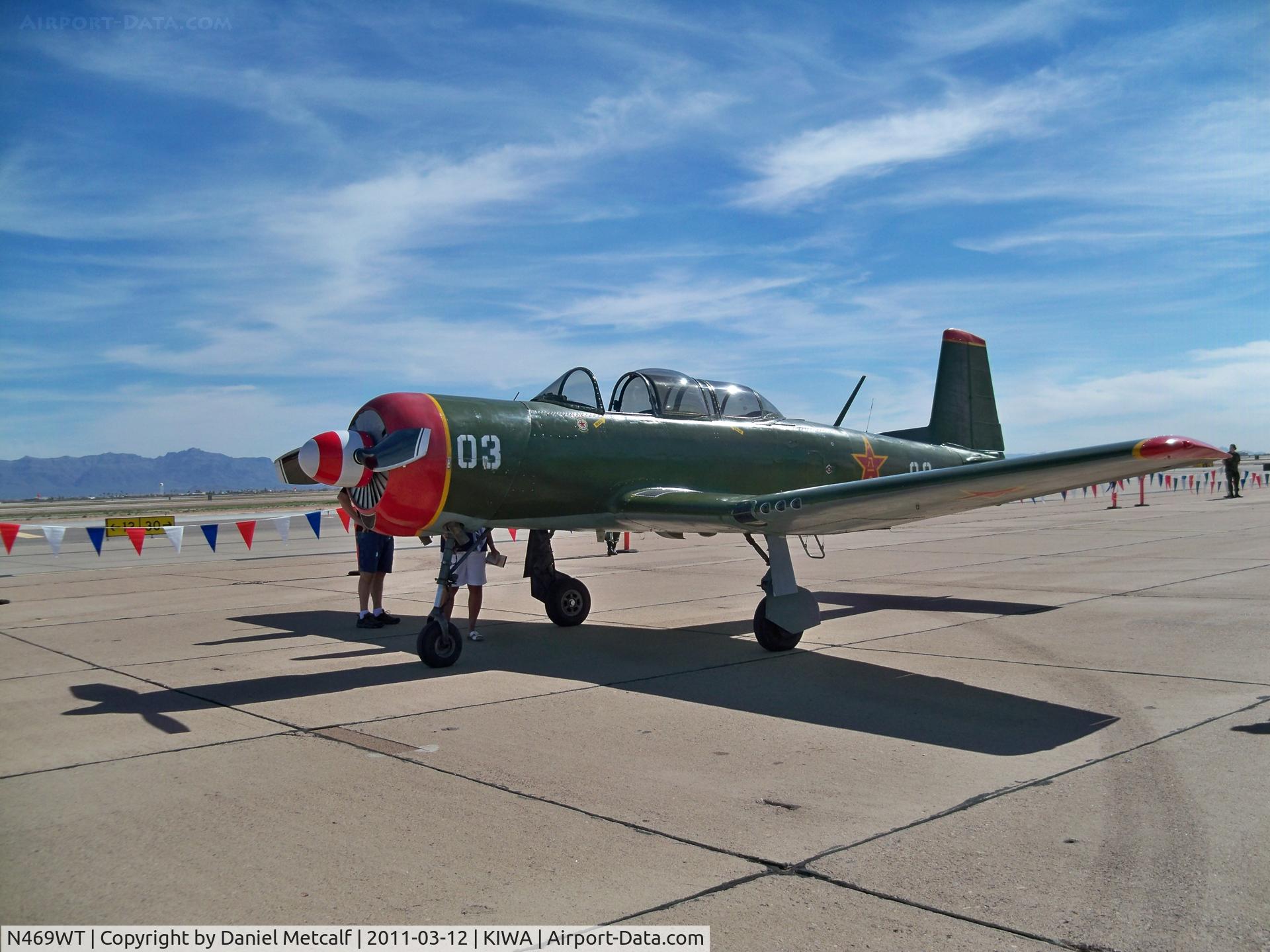 N469WT, 1985 Nanchang CJ-6A C/N 4132024, Gateway Aviation Day 2011