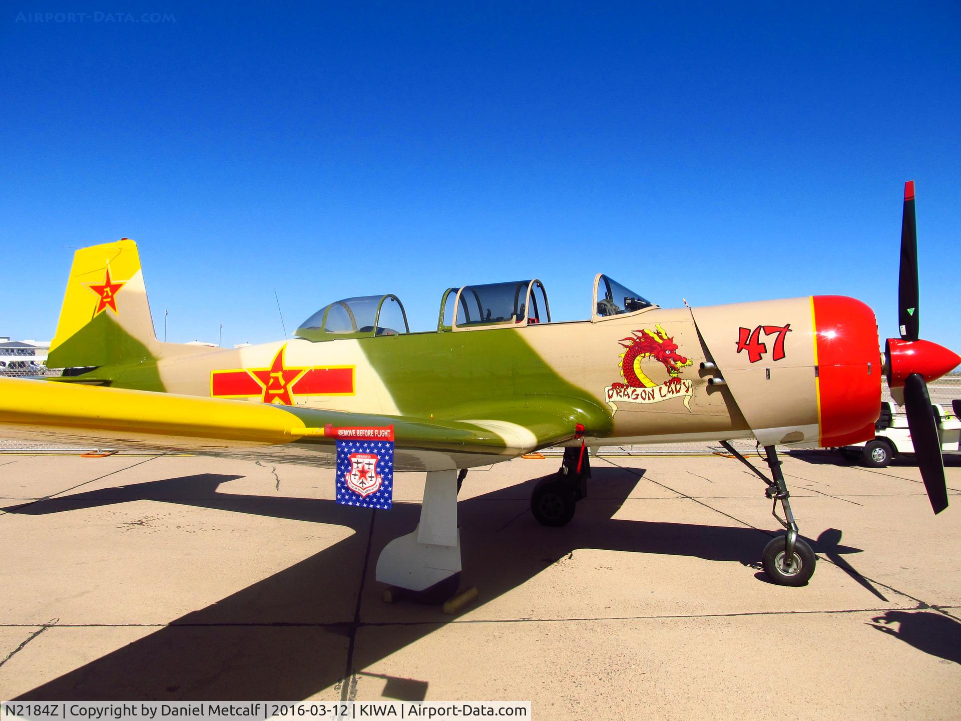 N2184Z, 1983 Nanchang CJ-6 C/N 4032019, Gateway Aviation Day 2016
