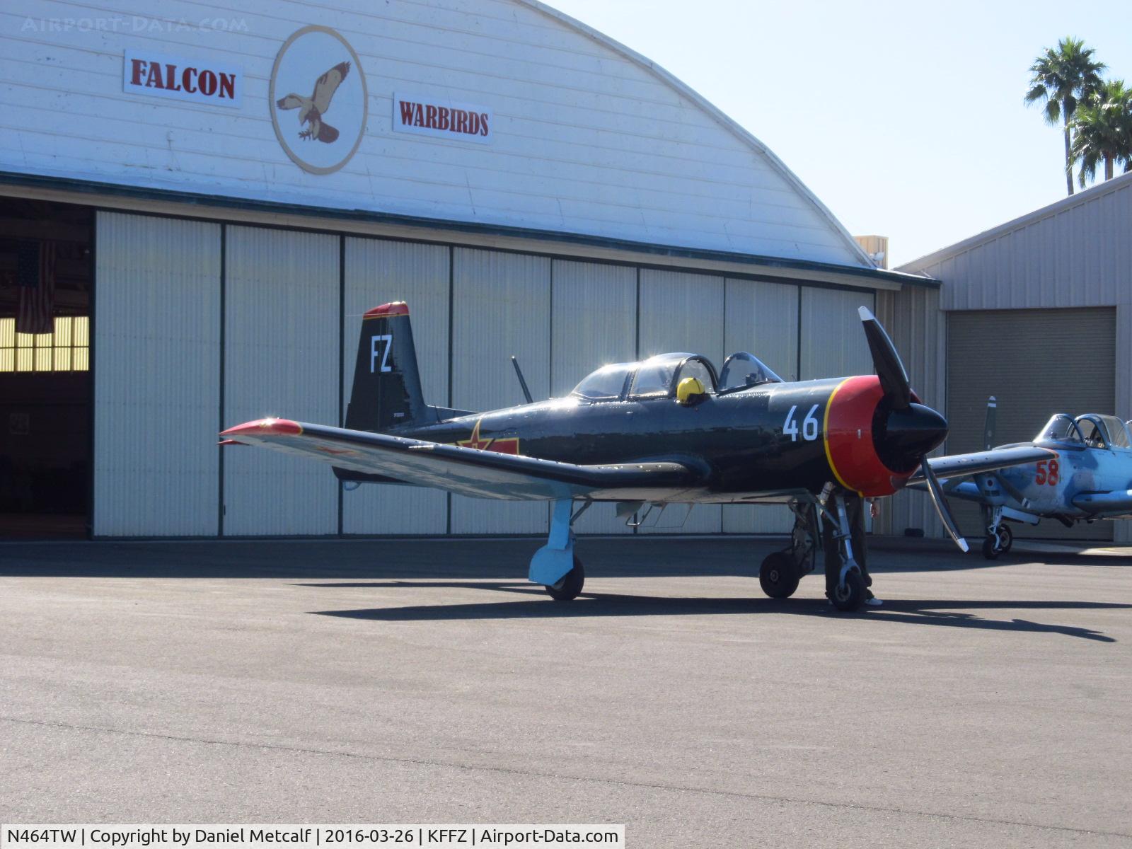 N464TW, 1983 Nanchang CJ-6A C/N 3932010, Falcon Field Municipal Airport Open House 2016