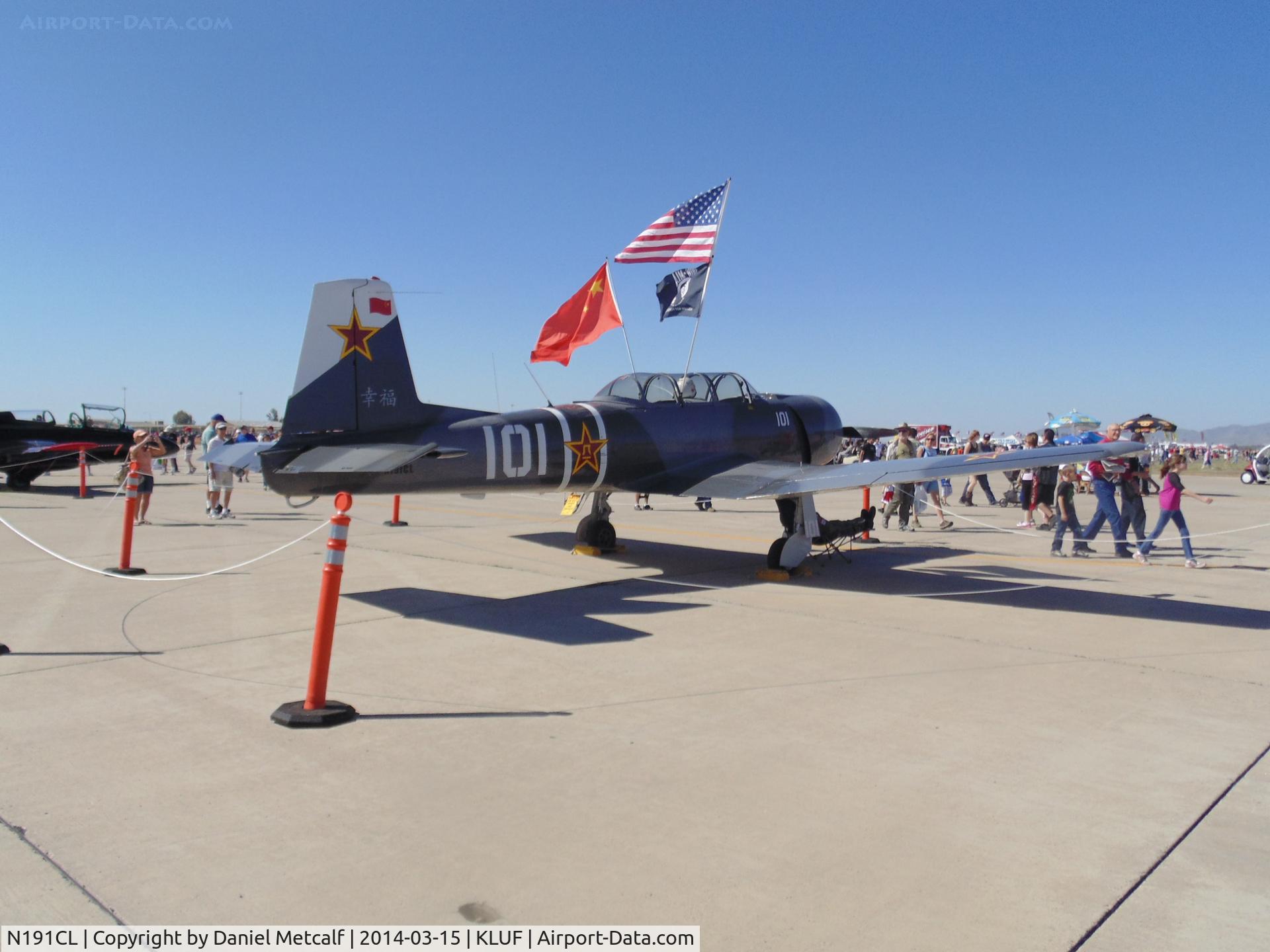 N191CL, 1985 Nanchang CJ-6 C/N 4132016, Luke AFB Air Show 2014