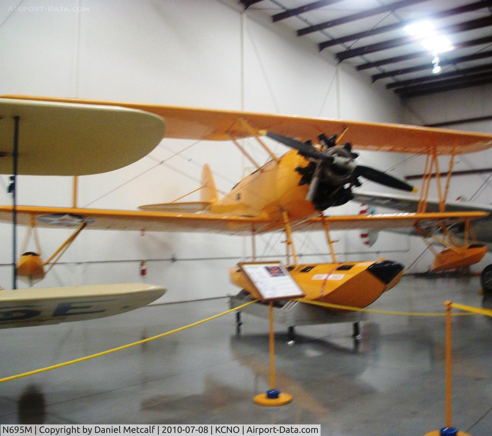 N695M, 1943 Naval Aircraft Factory N3N-3 C/N 4480, Yanks Air Museum