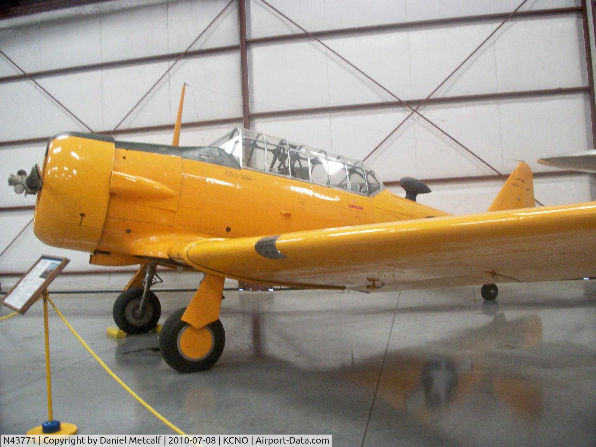 N43771, 1943 North American AT-6D Texan C/N 88-15762, Yanks Air Museum